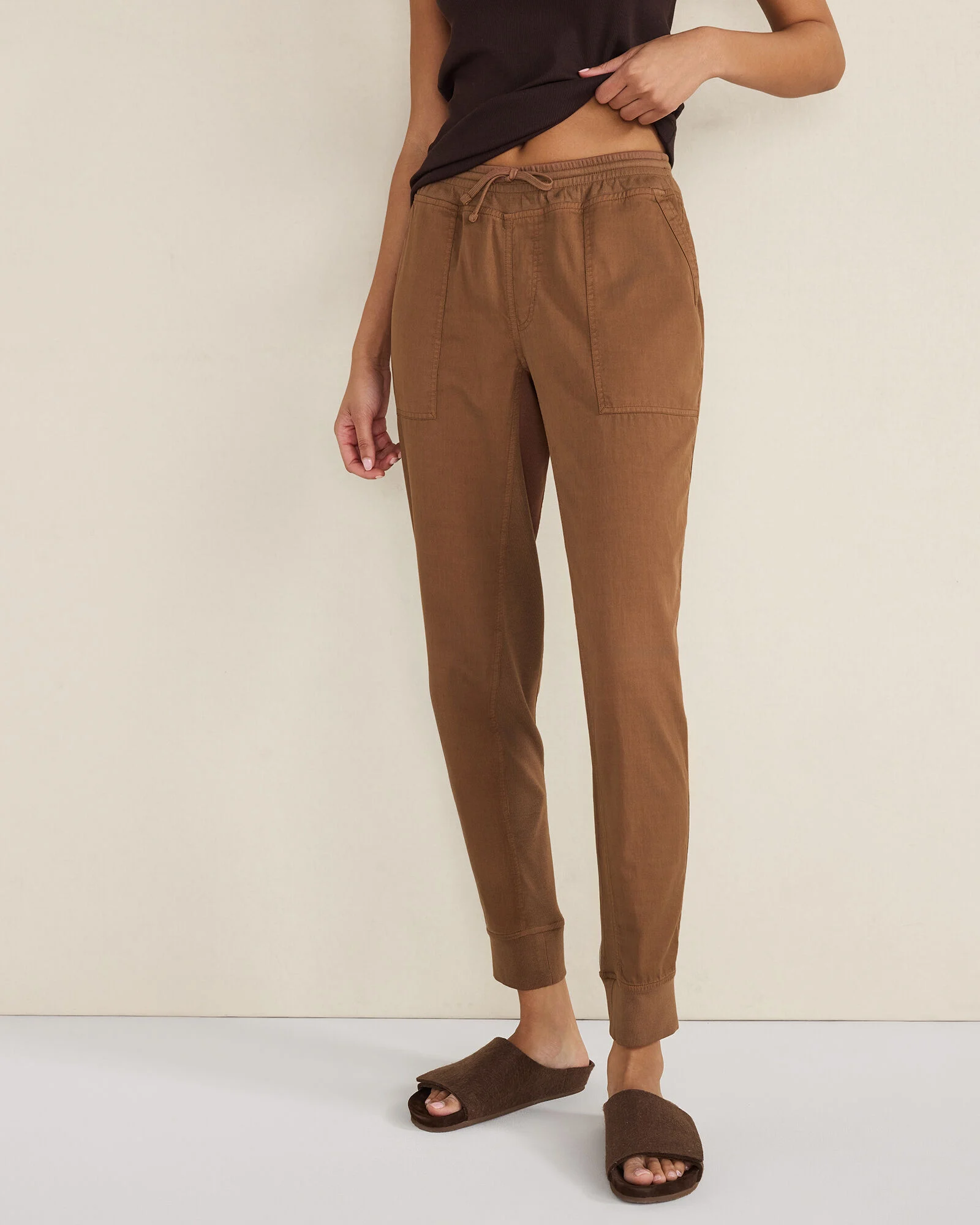 The Effortless Twill Jogger