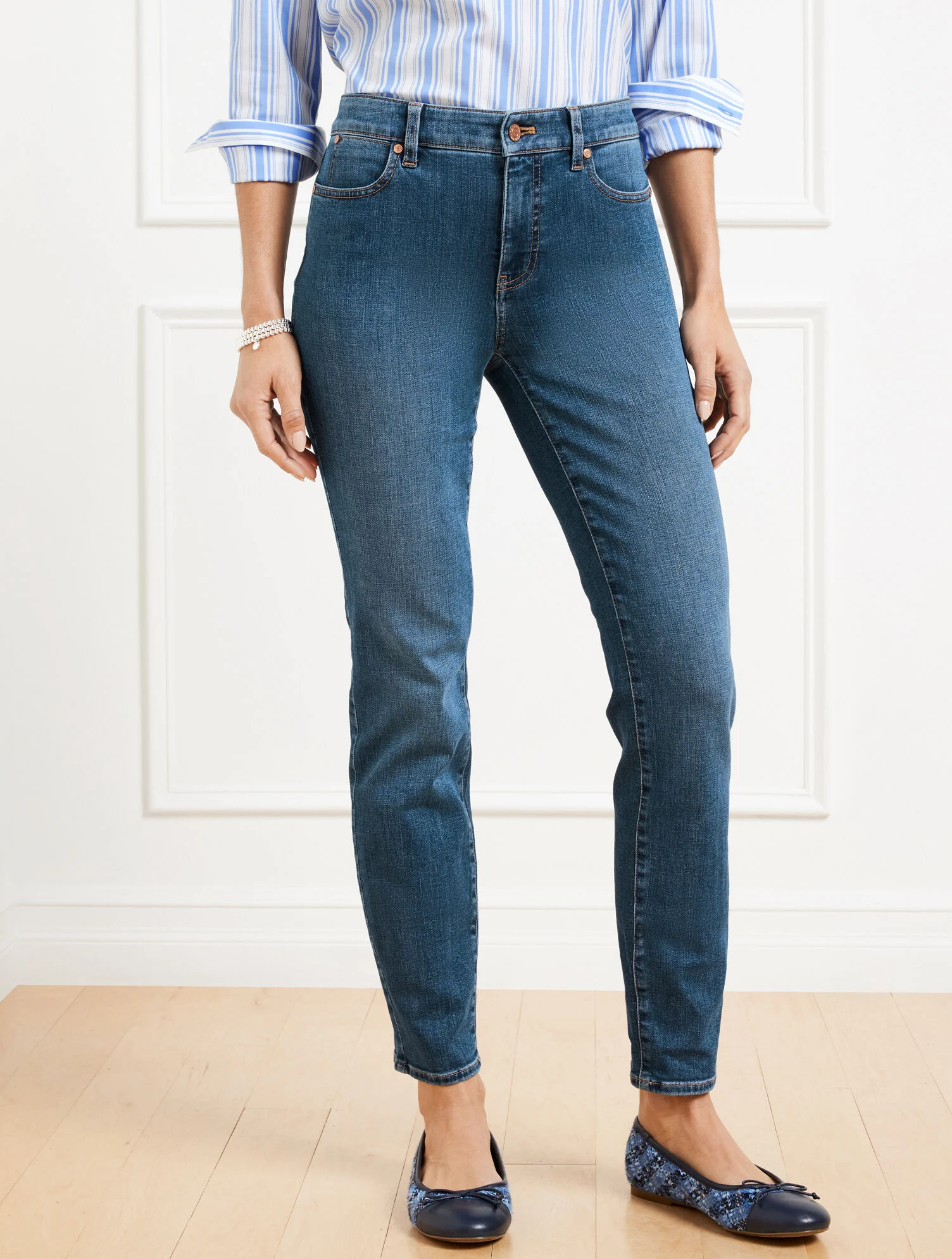 Slim Ankle Jean - Charlie Wash