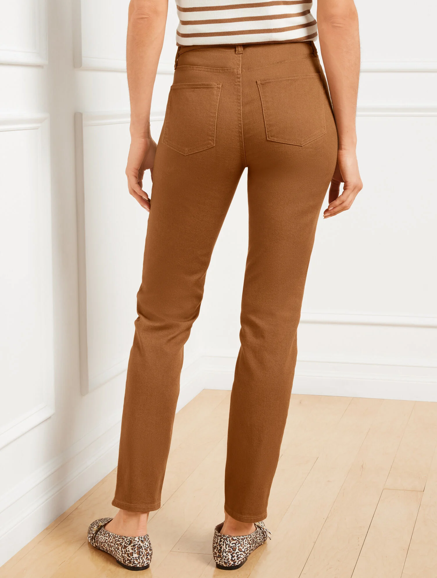 Slim Ankle Jeans - Piece Dyed