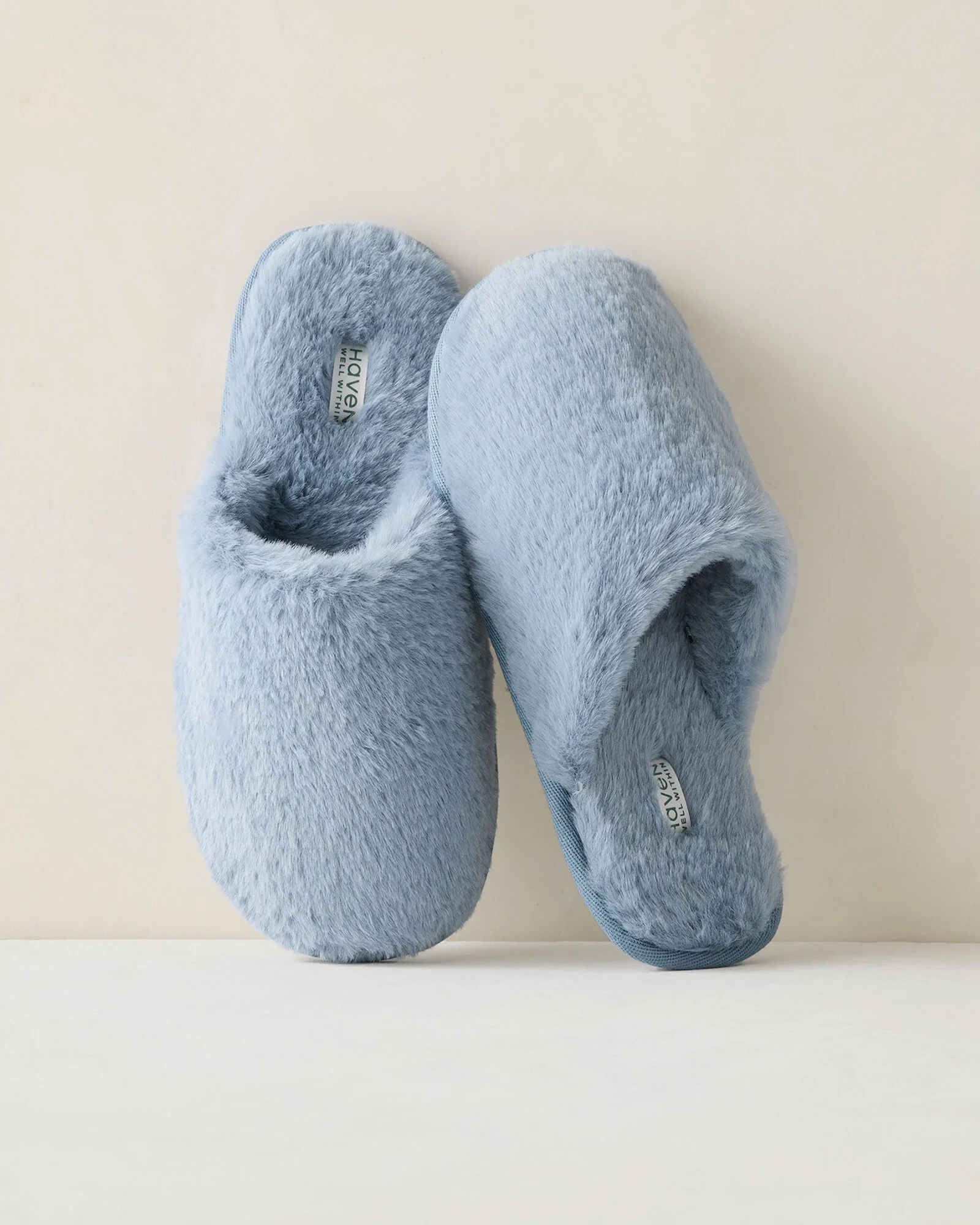 Faux Fur Spa Slippers
