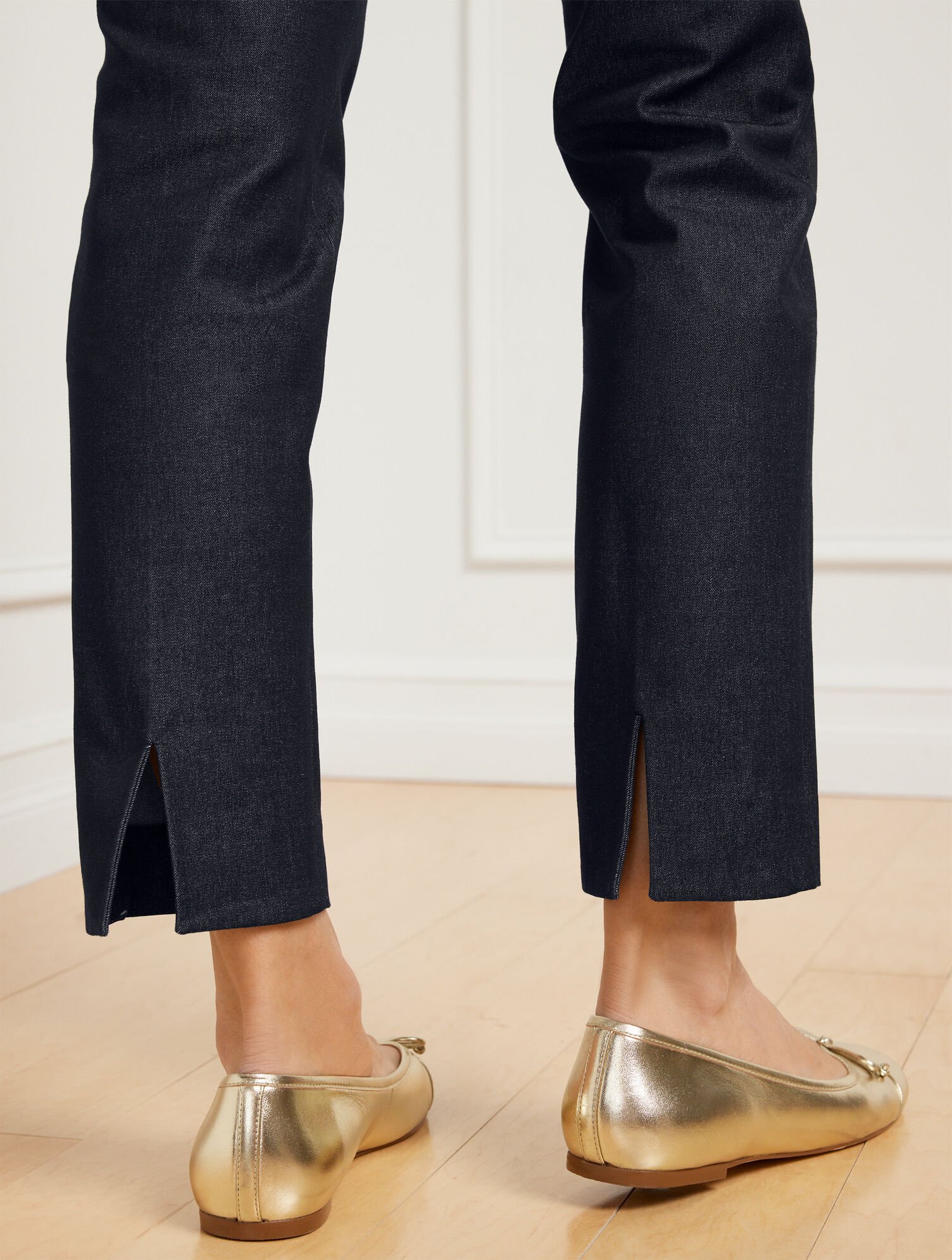 Talbots Chatham Slim Ankle Pants - Refined Denim