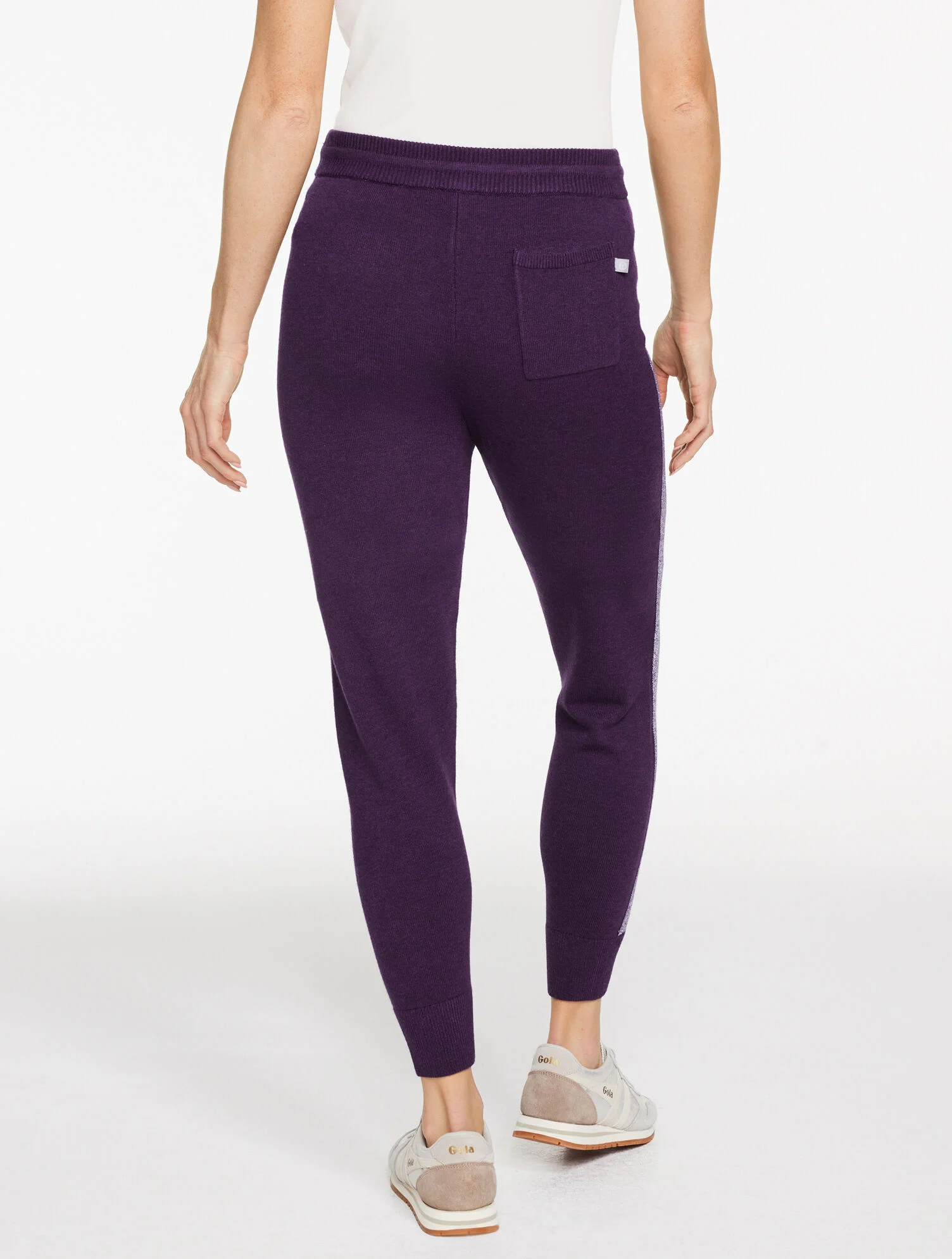 Metallic Tape Joggers