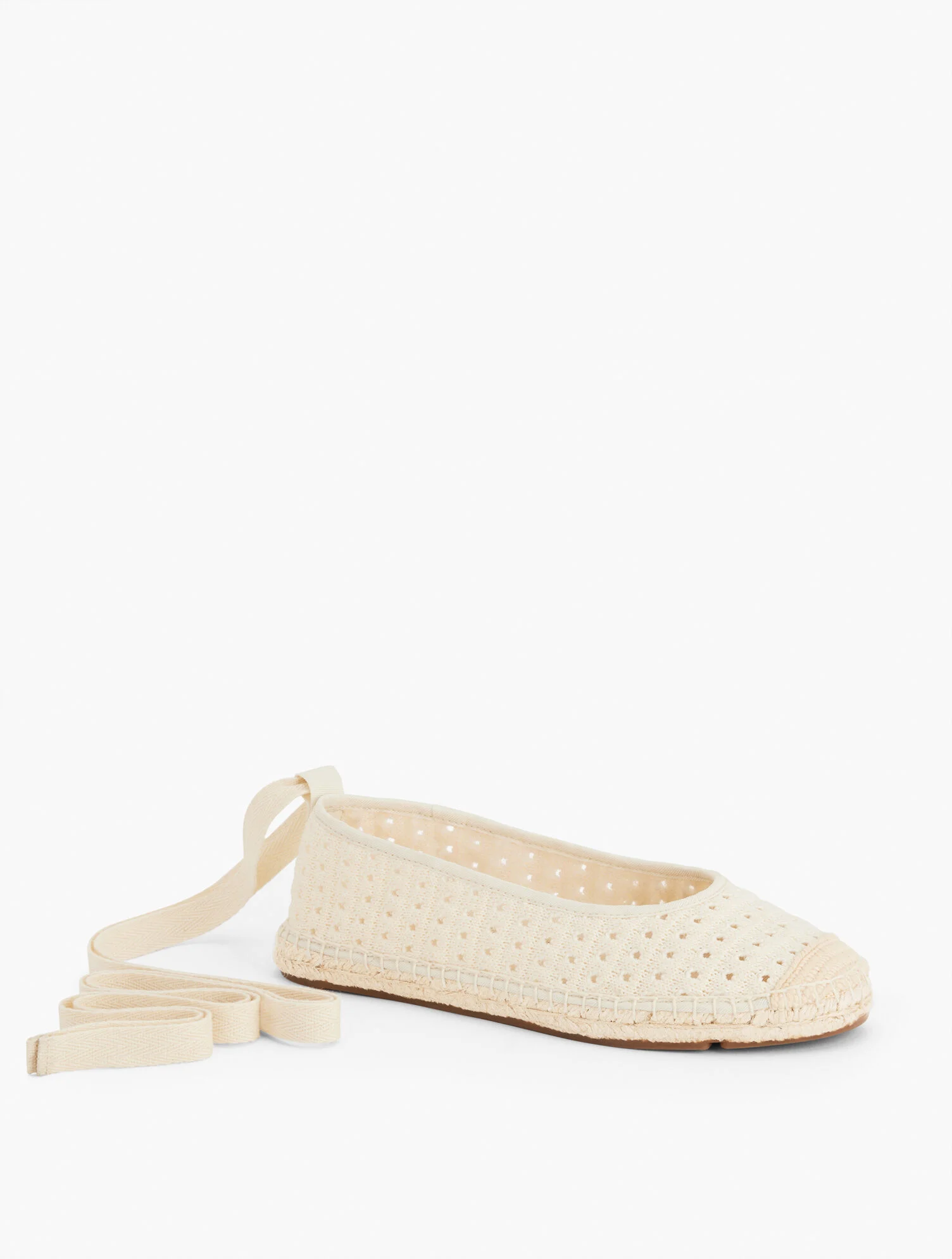 Izzy Crochet Espadrille Flats