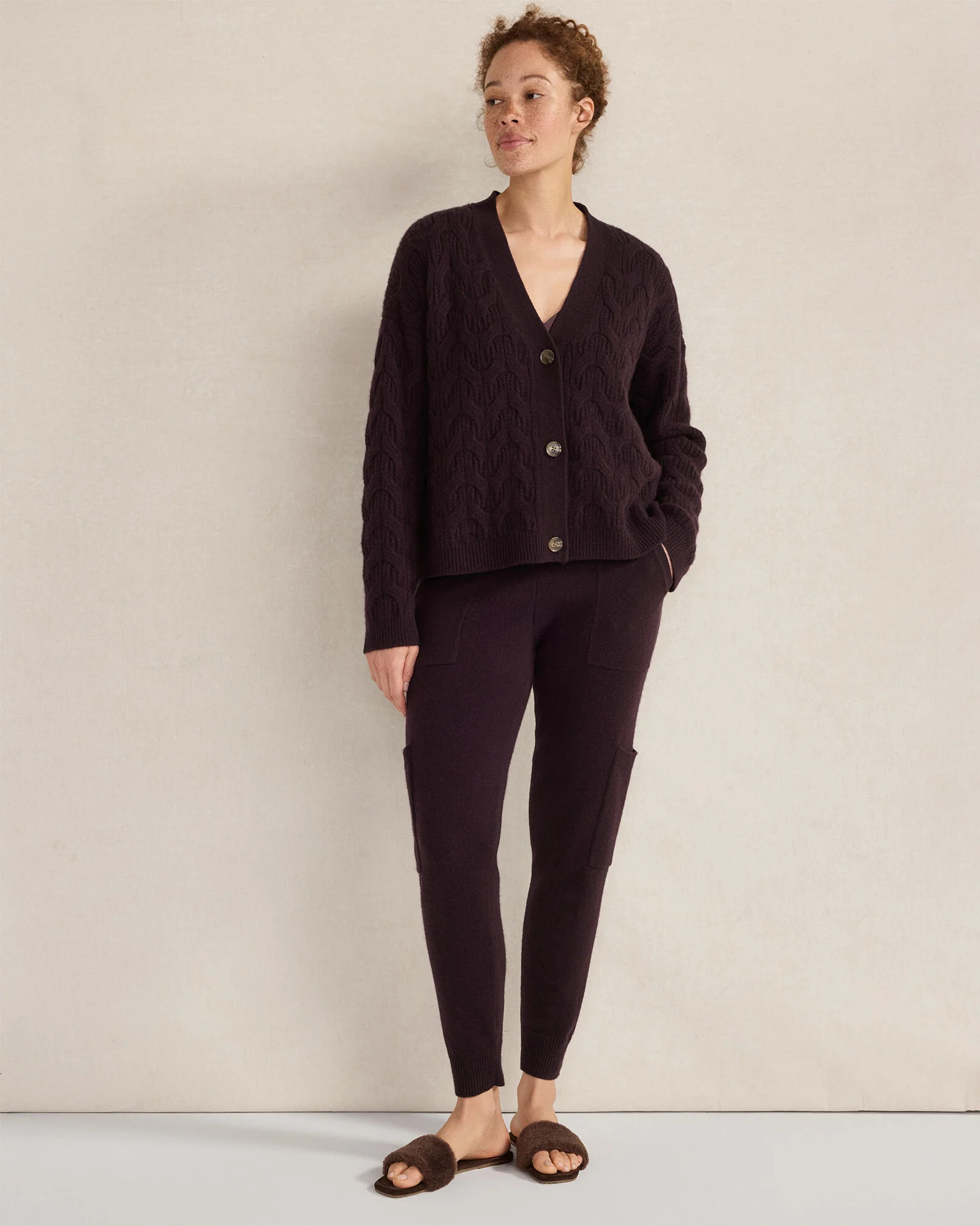 Cashmere Cargo Joggers