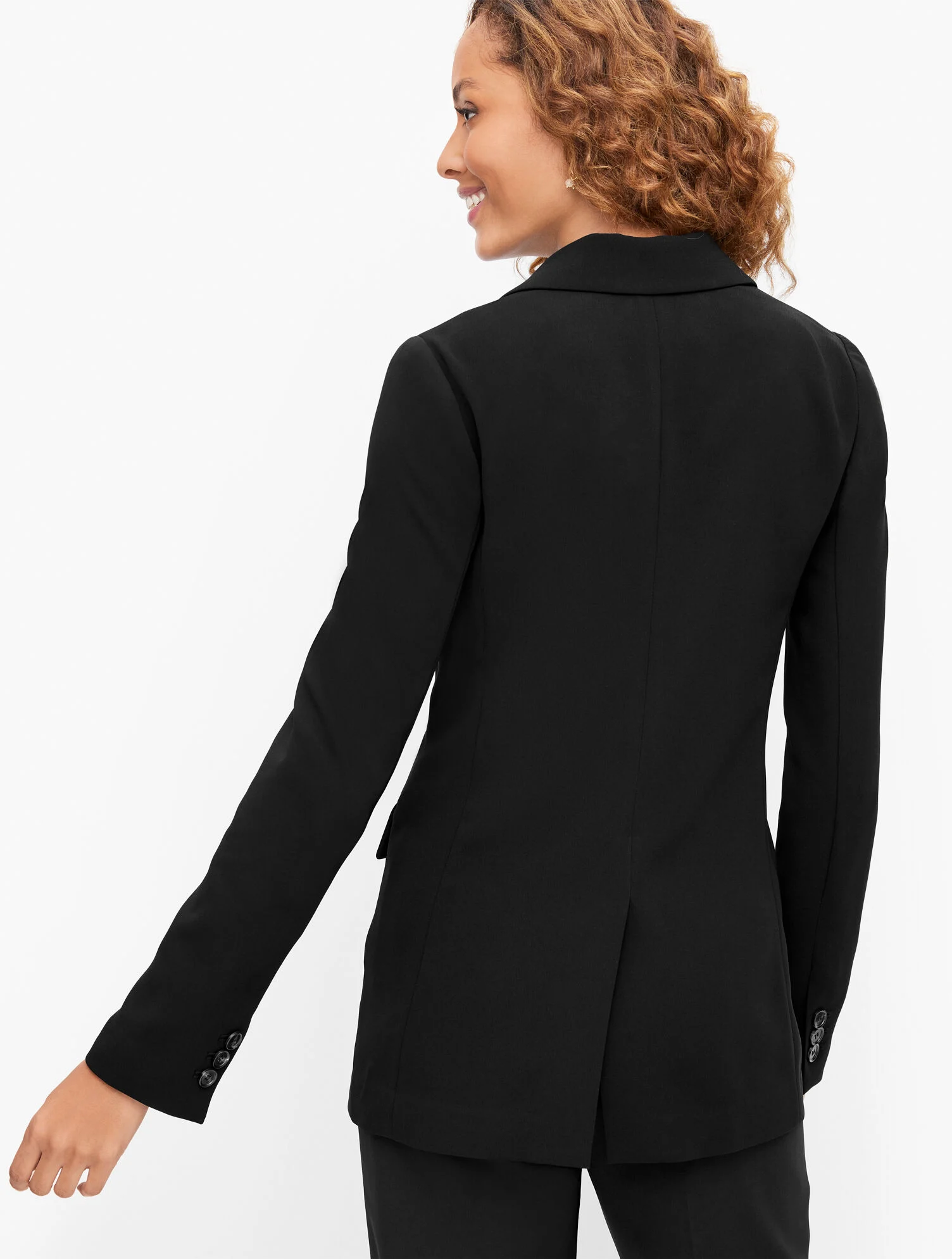 Easy Travel Double Breasted Blazer