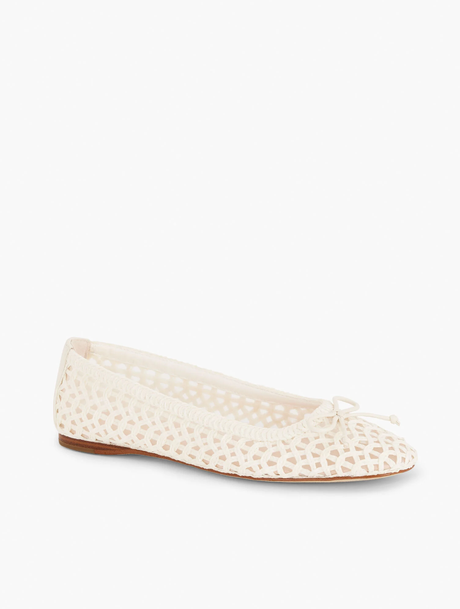 Blaine Soft Sole Loopy Woven Ballet Flats