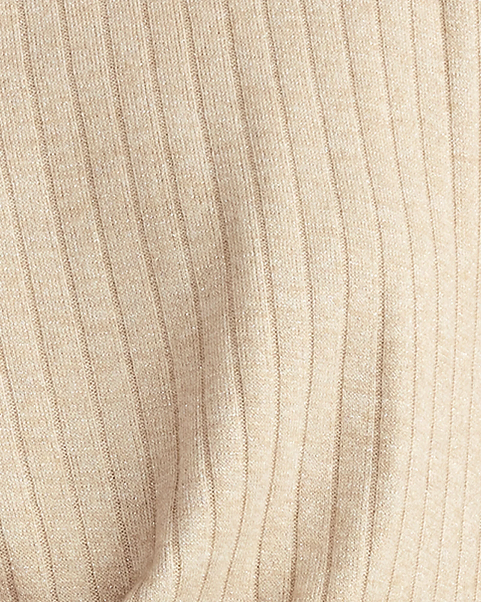 Lurex Rib Knit Maxi Skirt