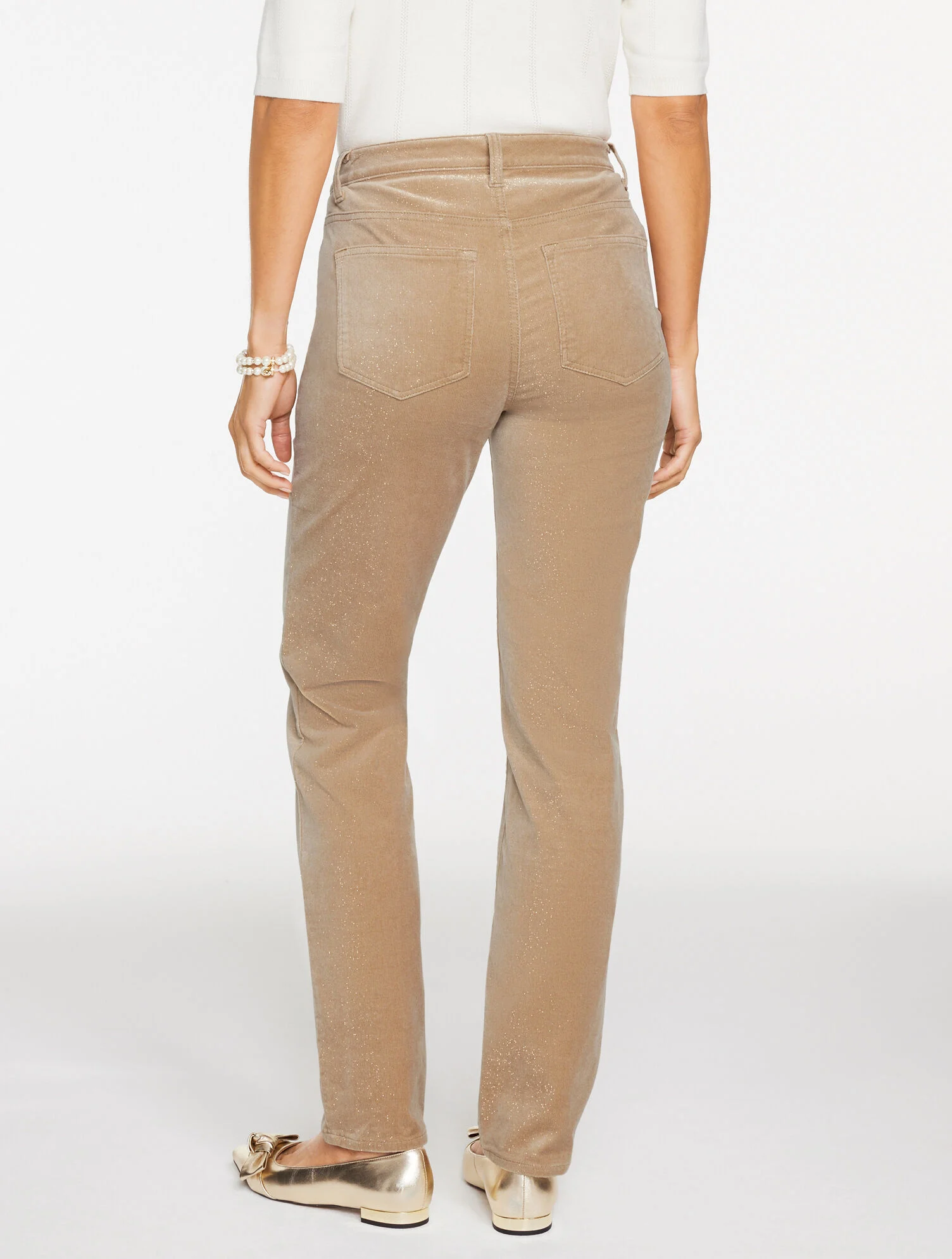 Straight Leg Corduroy Pants