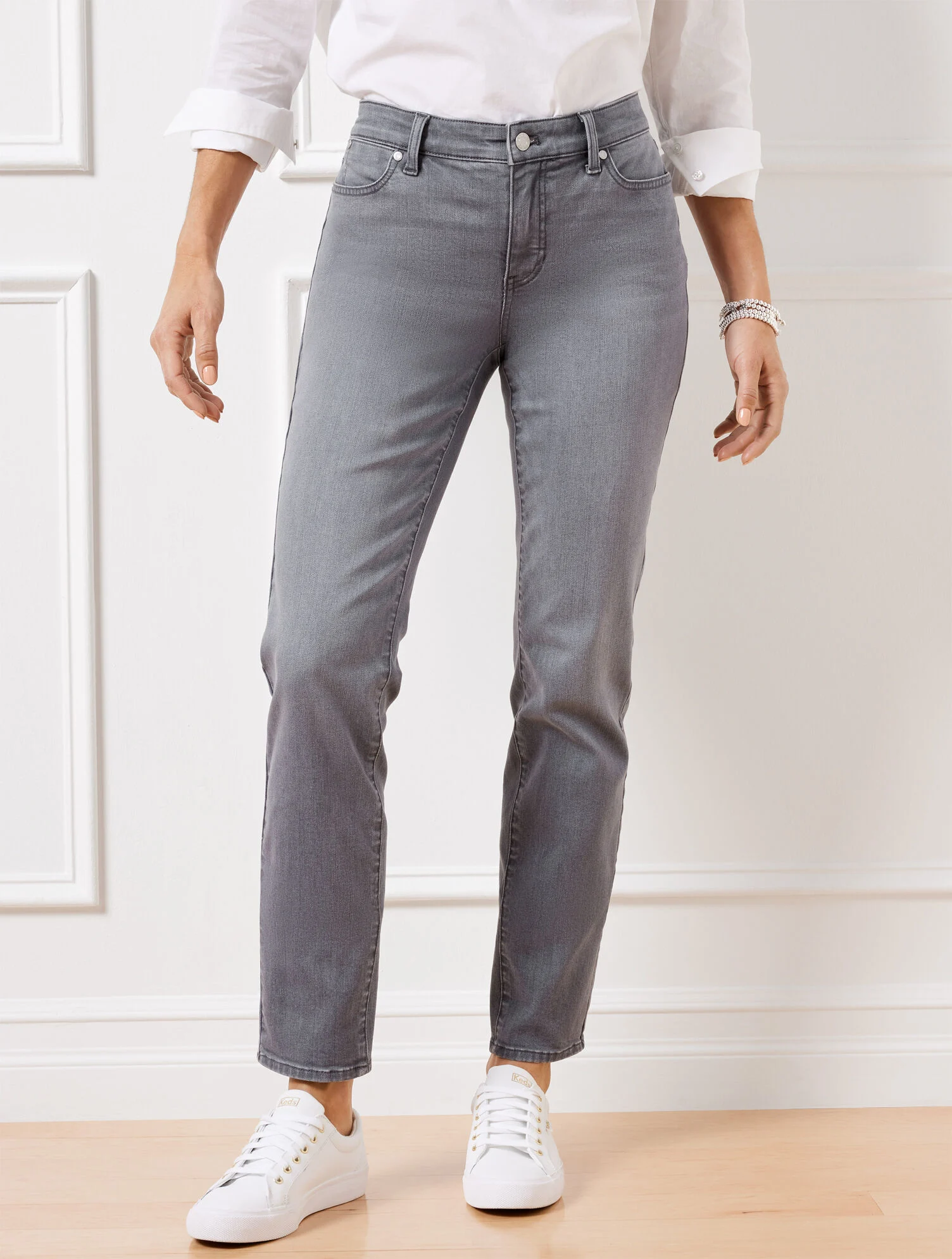 Slim Ankle Jeans - Stanton Wash - Curvy Fit