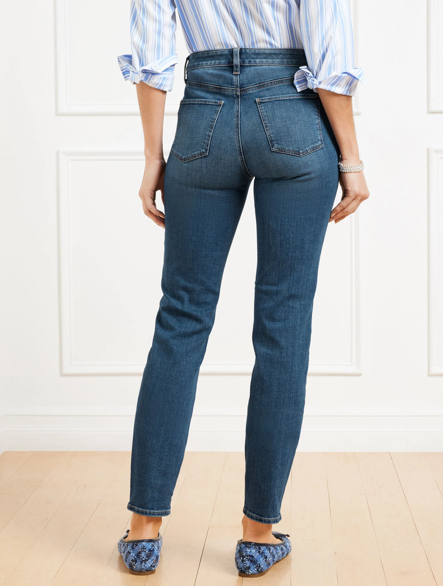 Slim Ankle Jean - Charlie Wash