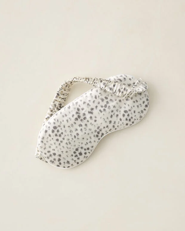 Washable Silk Animal Dot Eye Mask