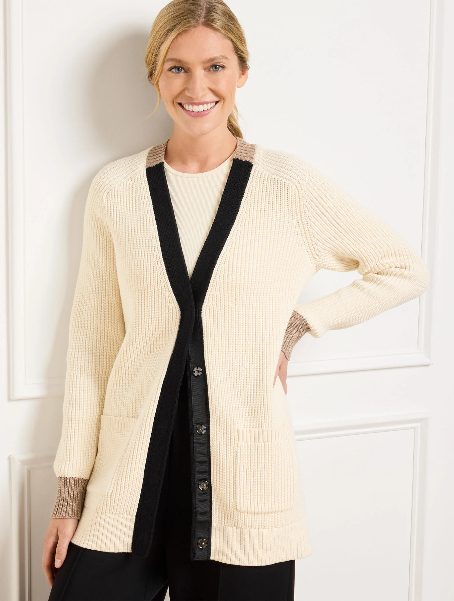 Colorblock Cardigan