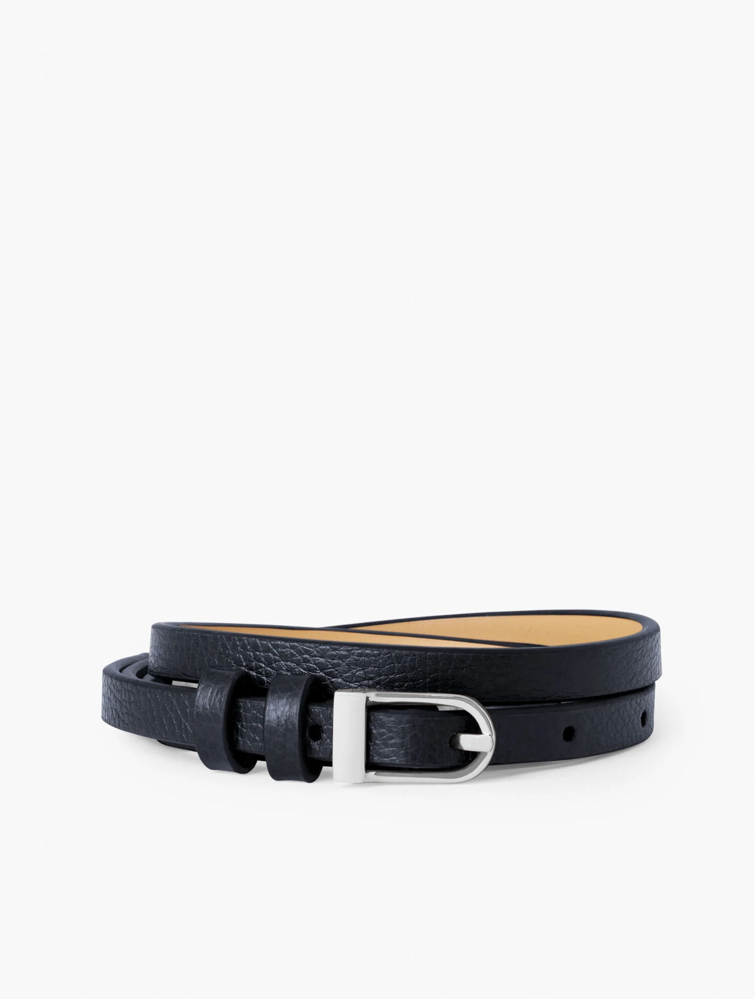 Slim Leather Belt