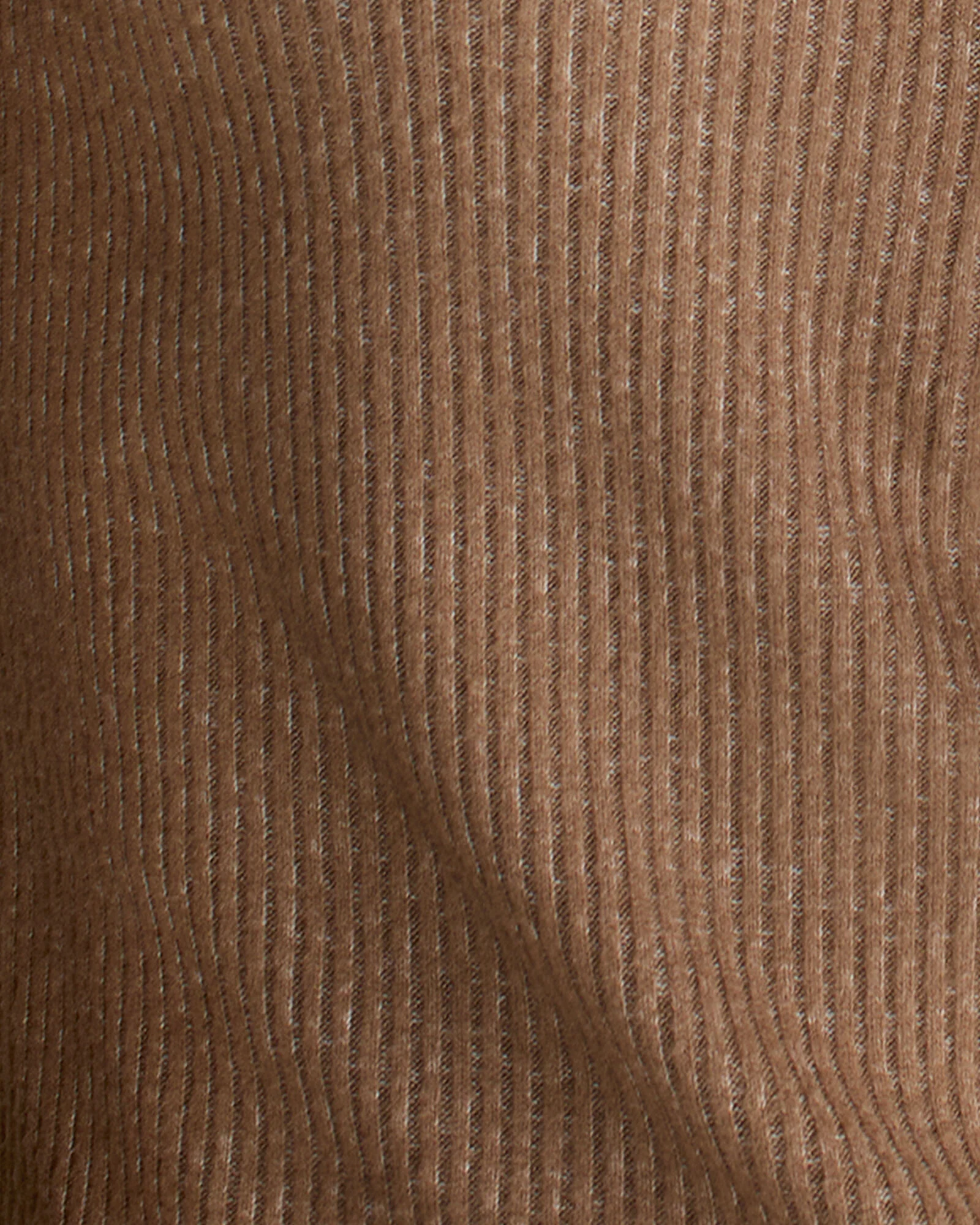 Brushed Rib Knit Tapered Pants