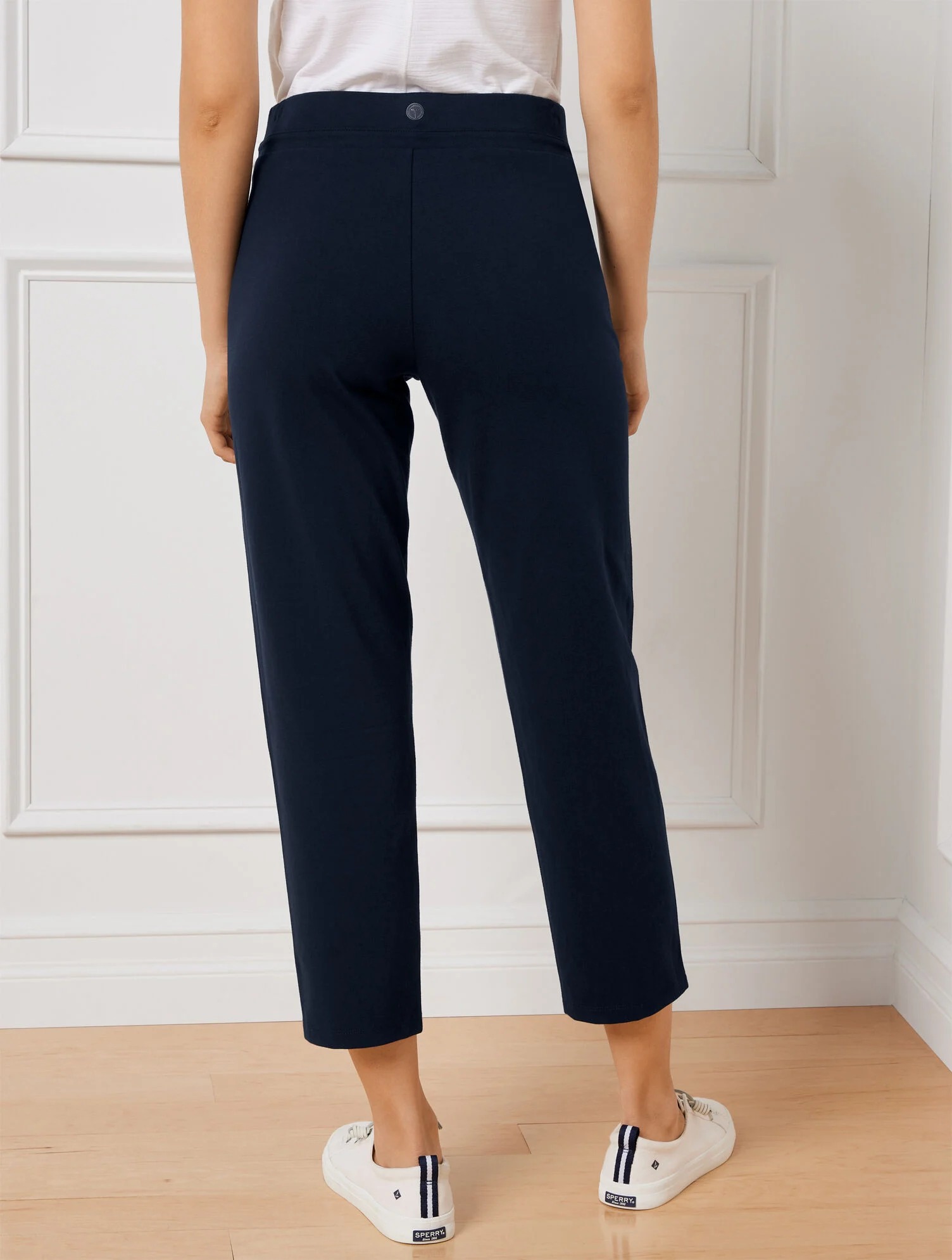 Everyday Stretch Straight Leg Ankle Pant