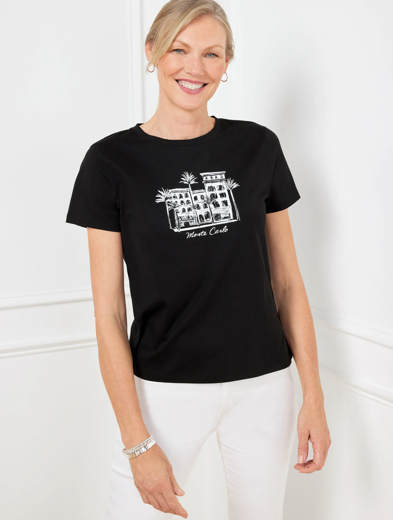 Crewneck Tee - Monte Carlo