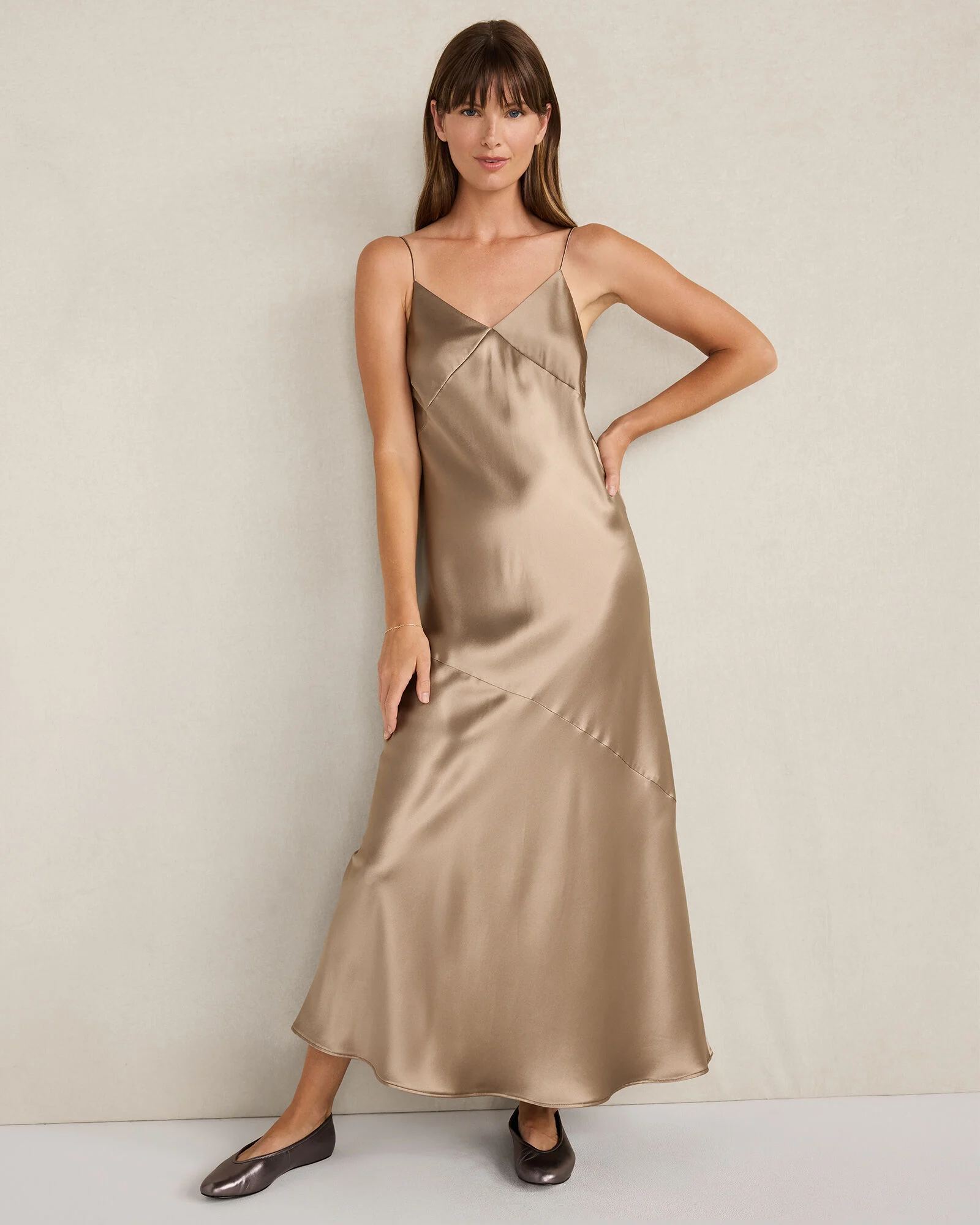 Luxe Silk Slip Dress