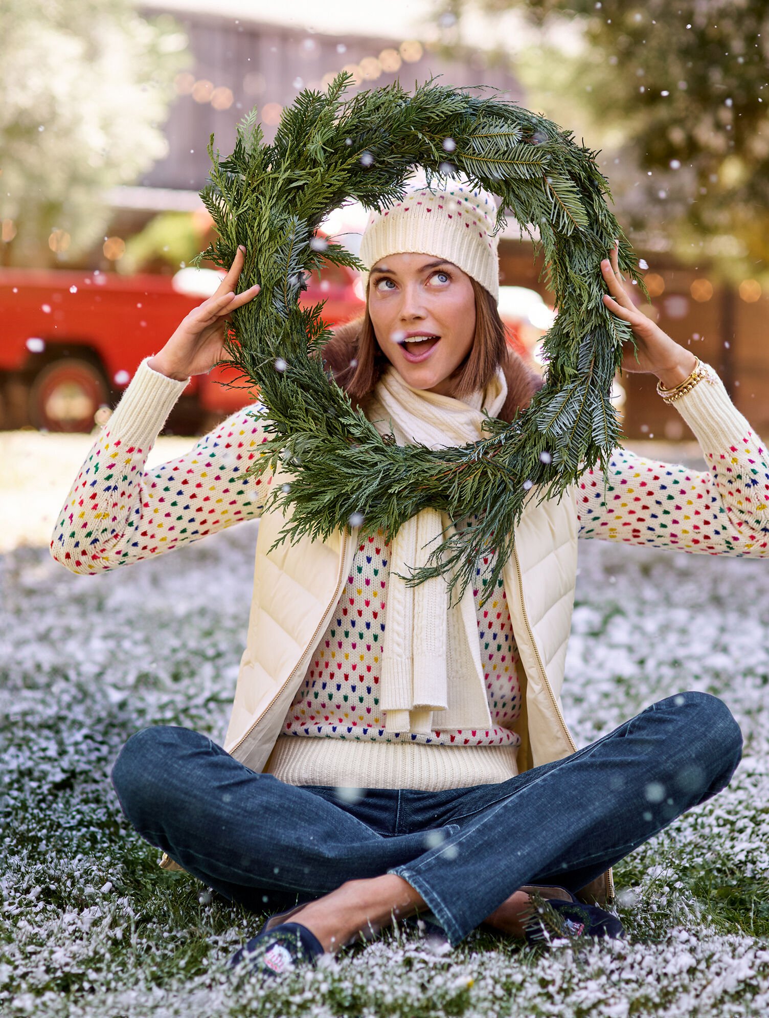 Ryan Embroidered Suede Loafers - Polar Bear