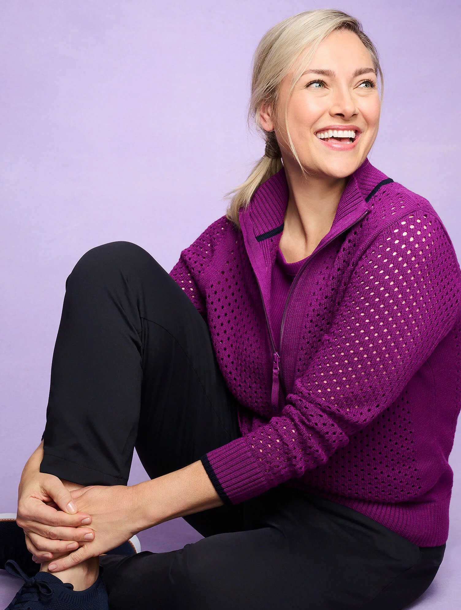 Coolmax® Full Zip Sweater Jacket