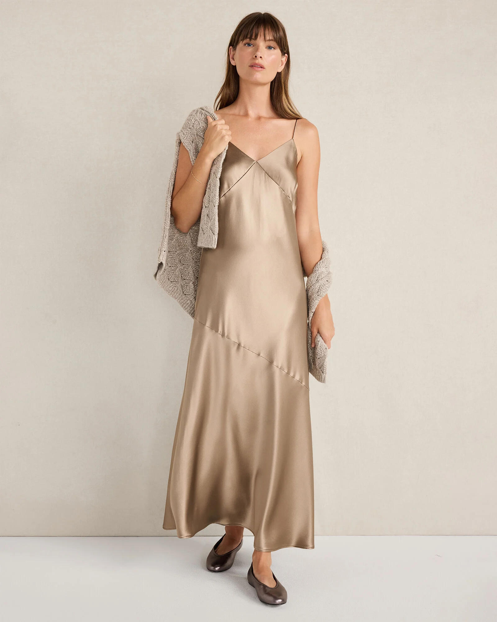 Luxe Silk Slip Dress