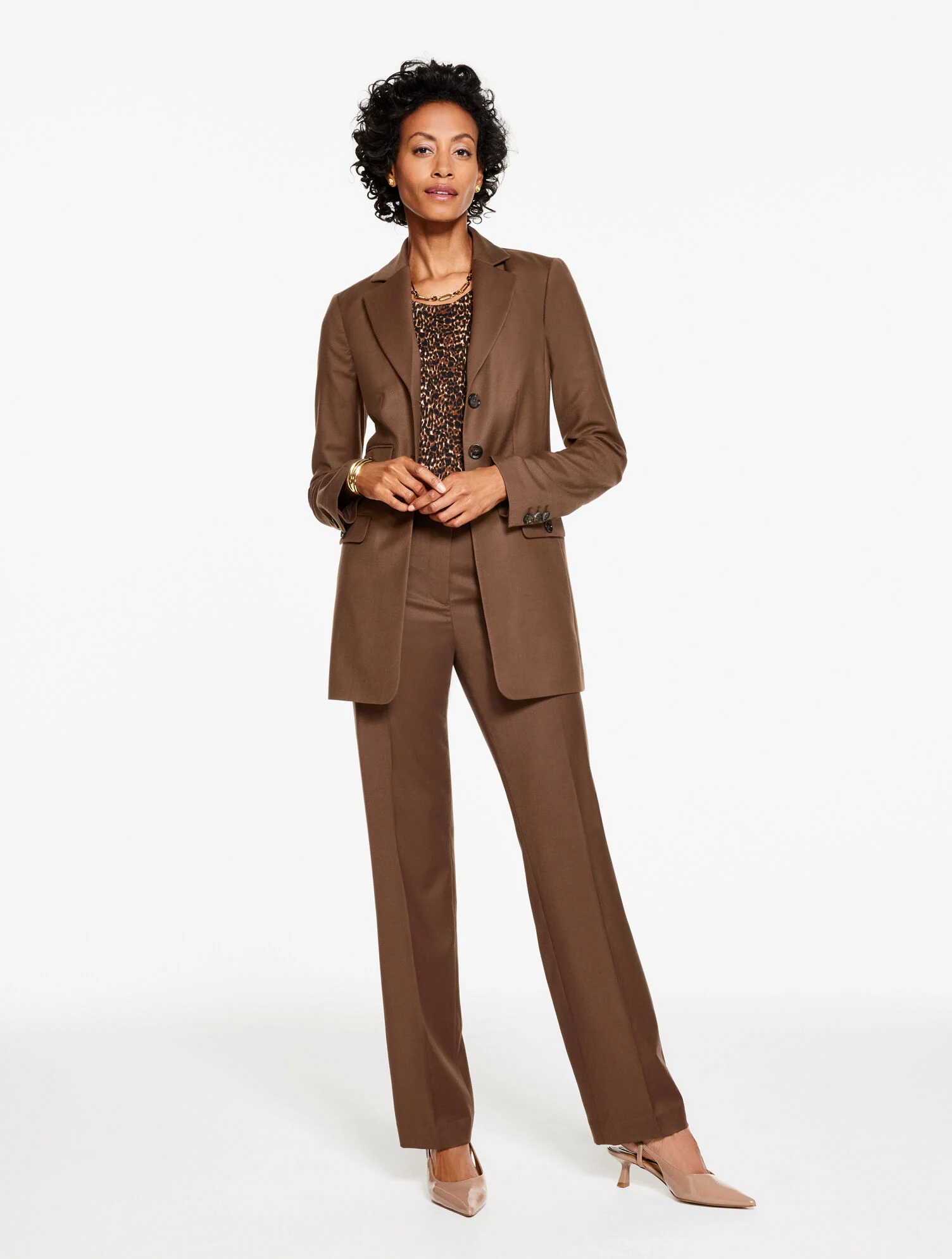 Luxe Italian Flannel Blazer