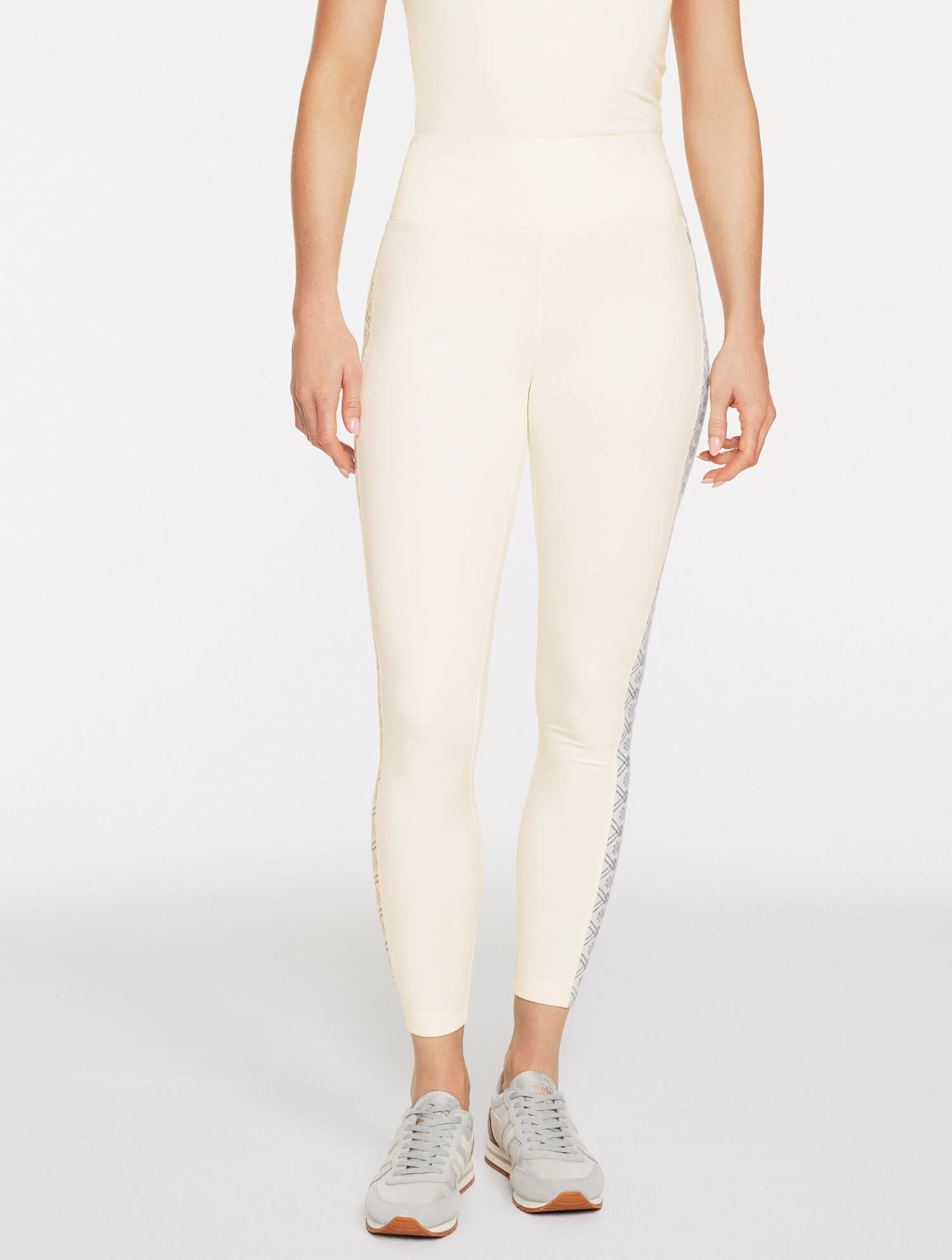 Fleeceback Leggings - Alpine Jacquard