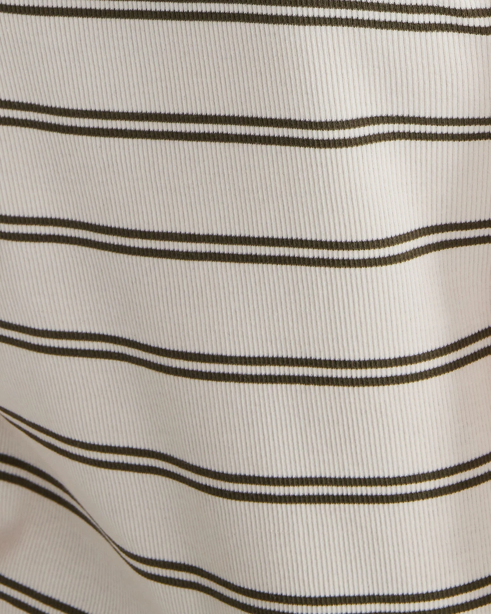 Essential Organic Cotton Double Stripe Racerback Tank
