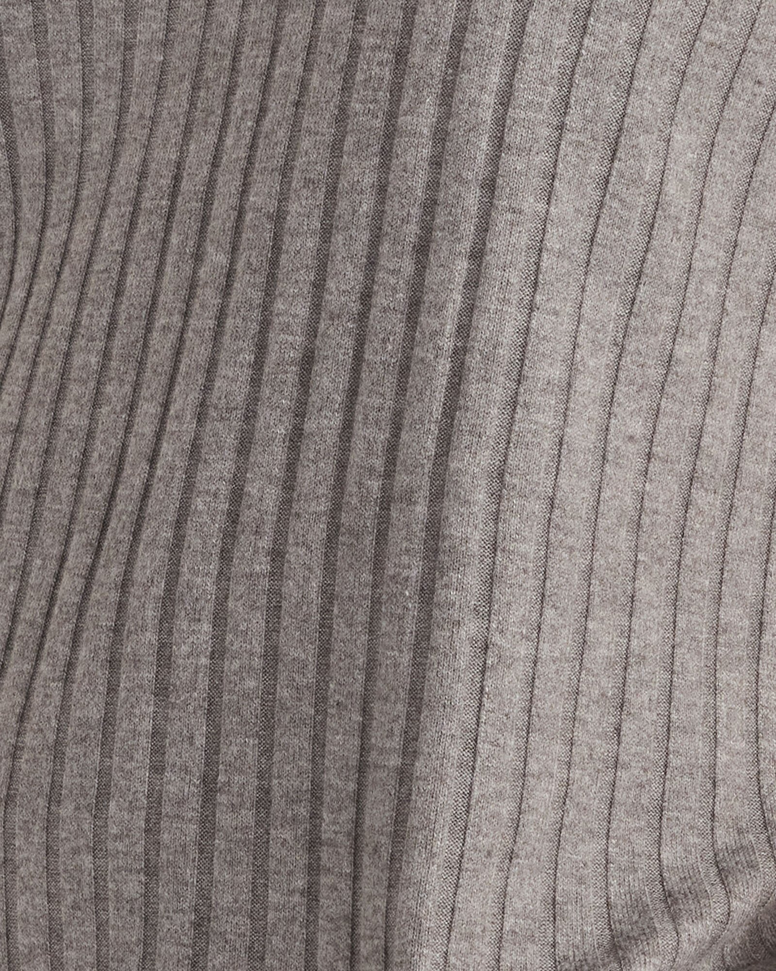 Wide Rib Knit Tapered Pants