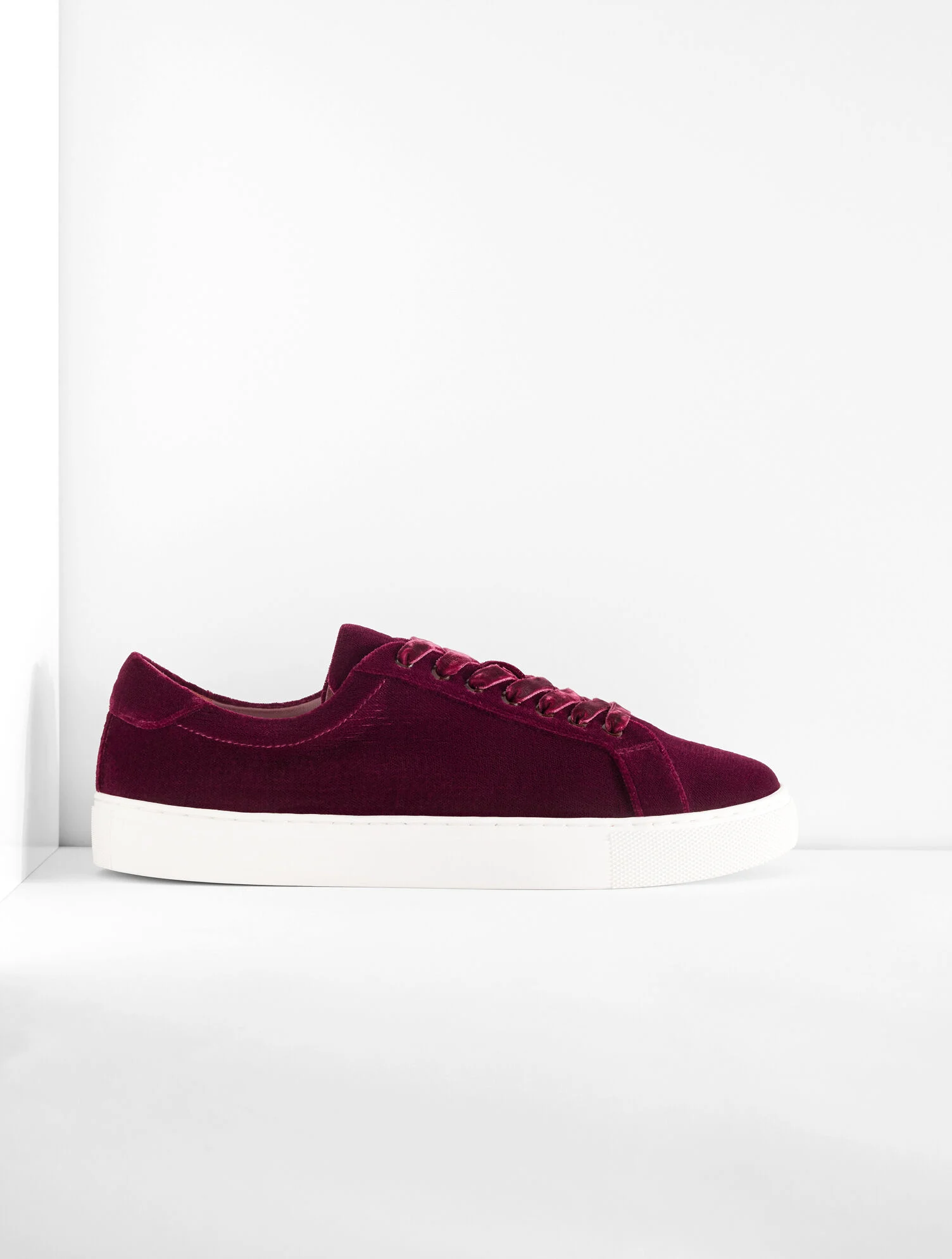 Aubrey Velvet Sneakers