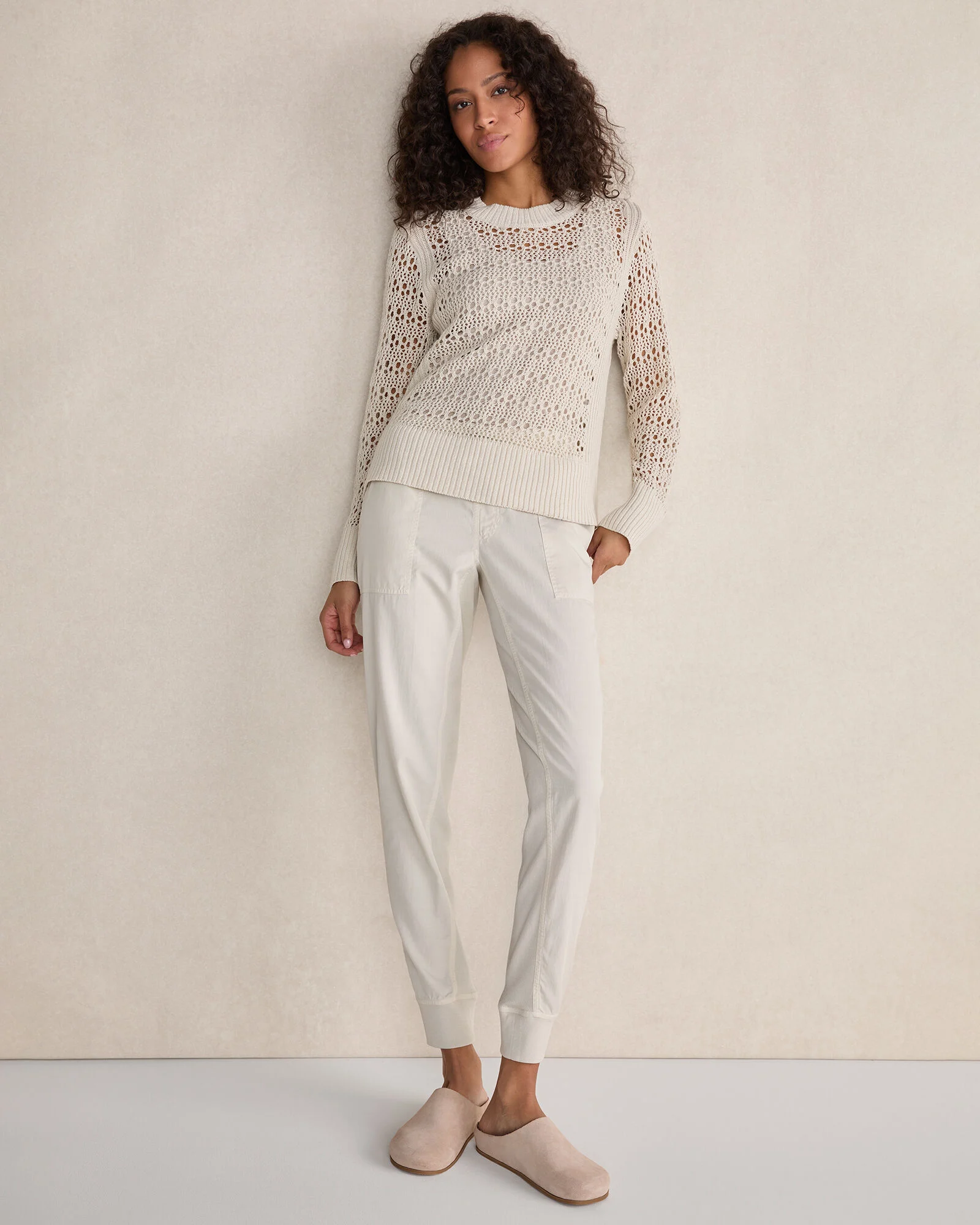 The Effortless Twill Jogger