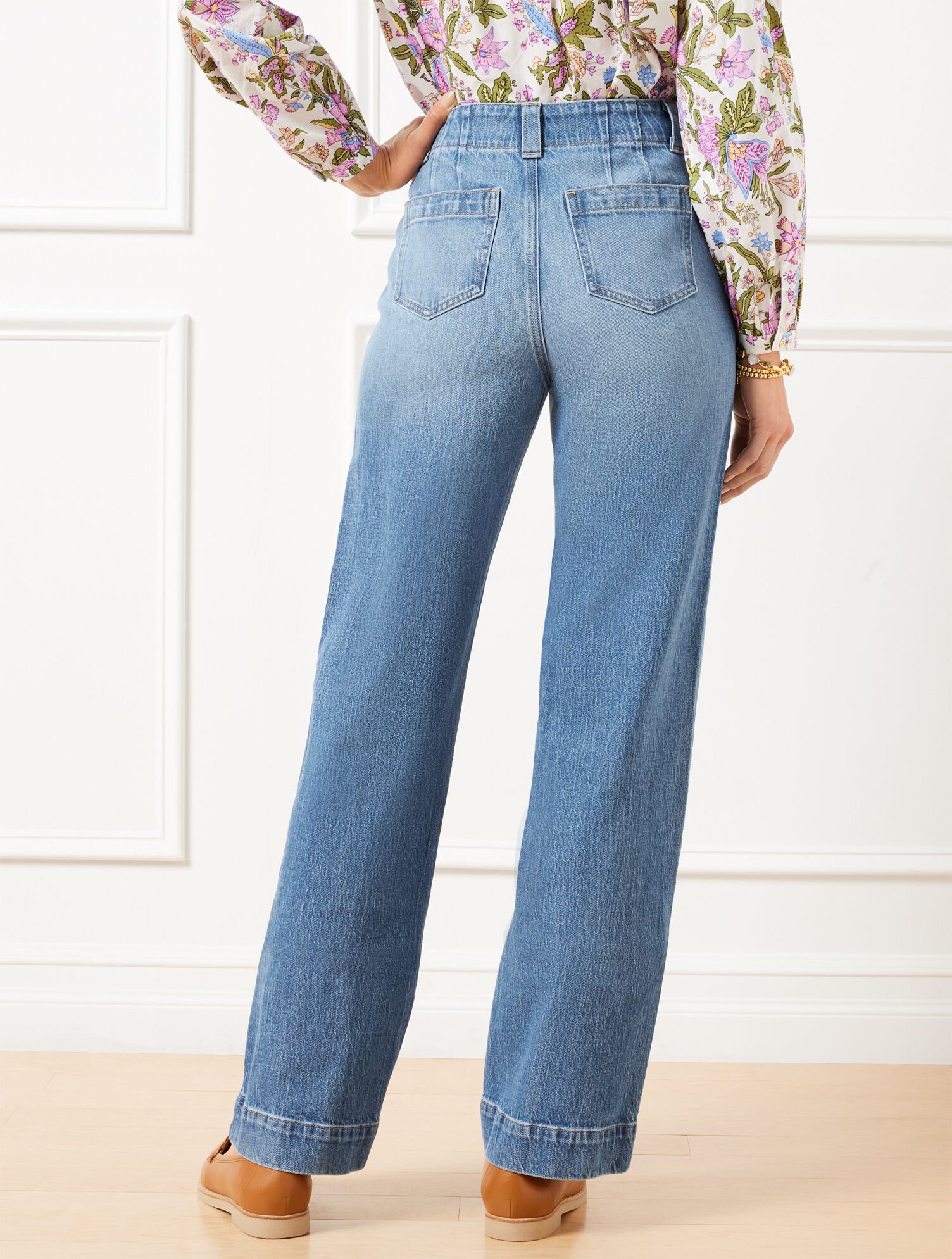Classic Jean Trousers - Renwick Wash