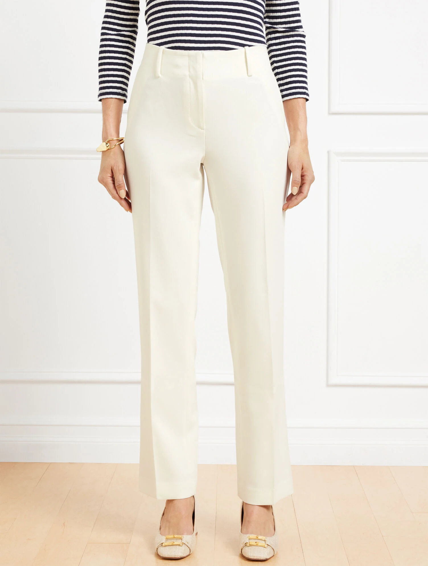 Talbots Southampton Tailored Stretch Straight Leg Pants