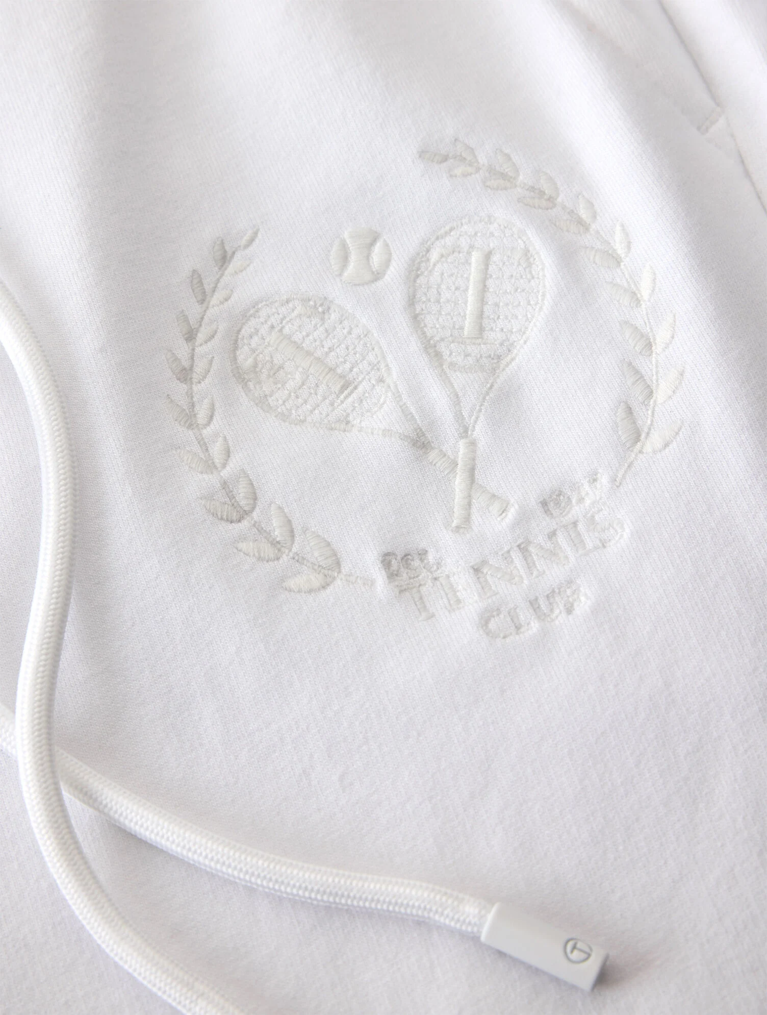 Modal French Terry Classic Embroidered Crest Joggers