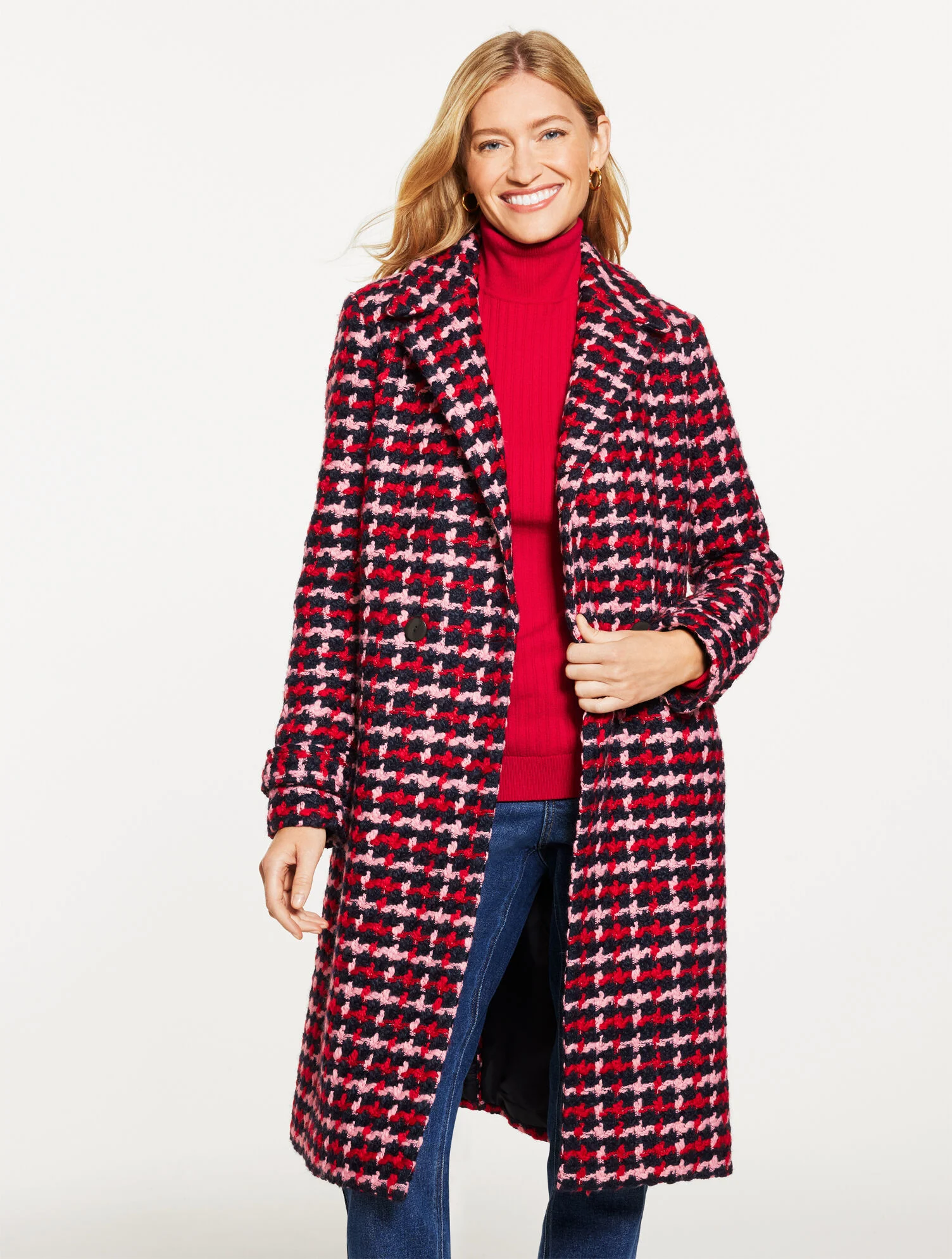 Sugarplum Tweed Coat