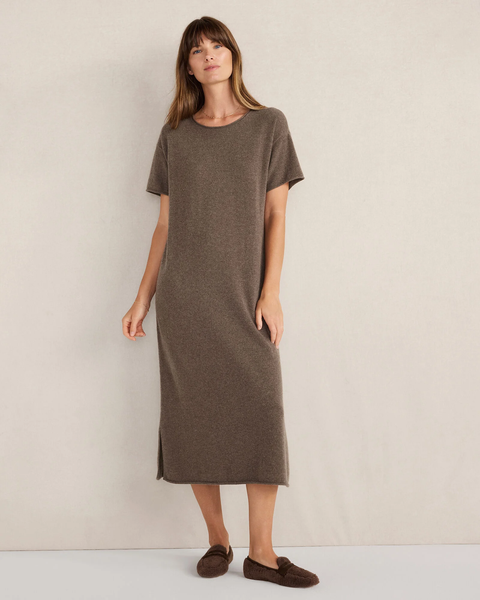 Cashmere T-Shirt Dress