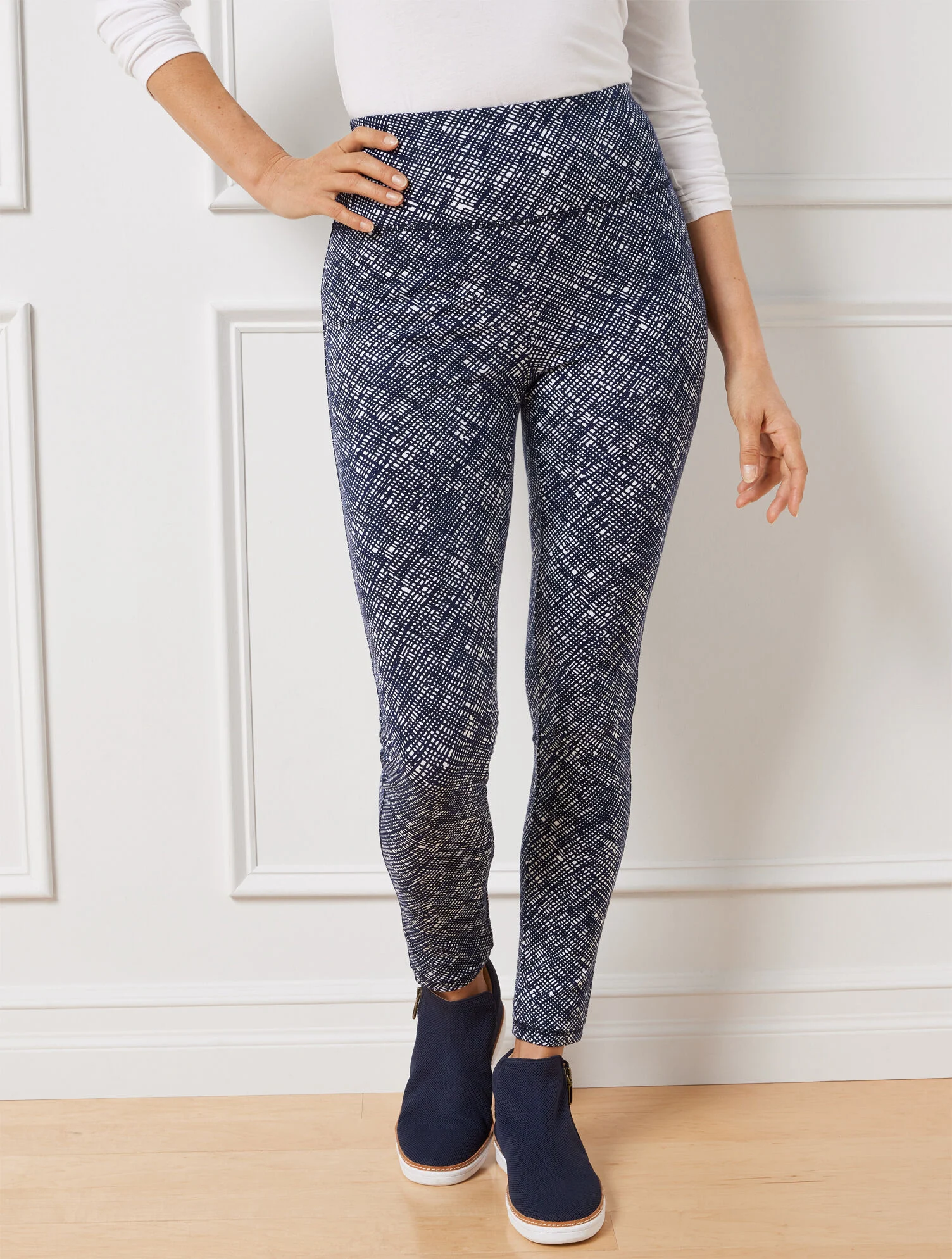 Everyday Stretch Leggings - Bias Texture