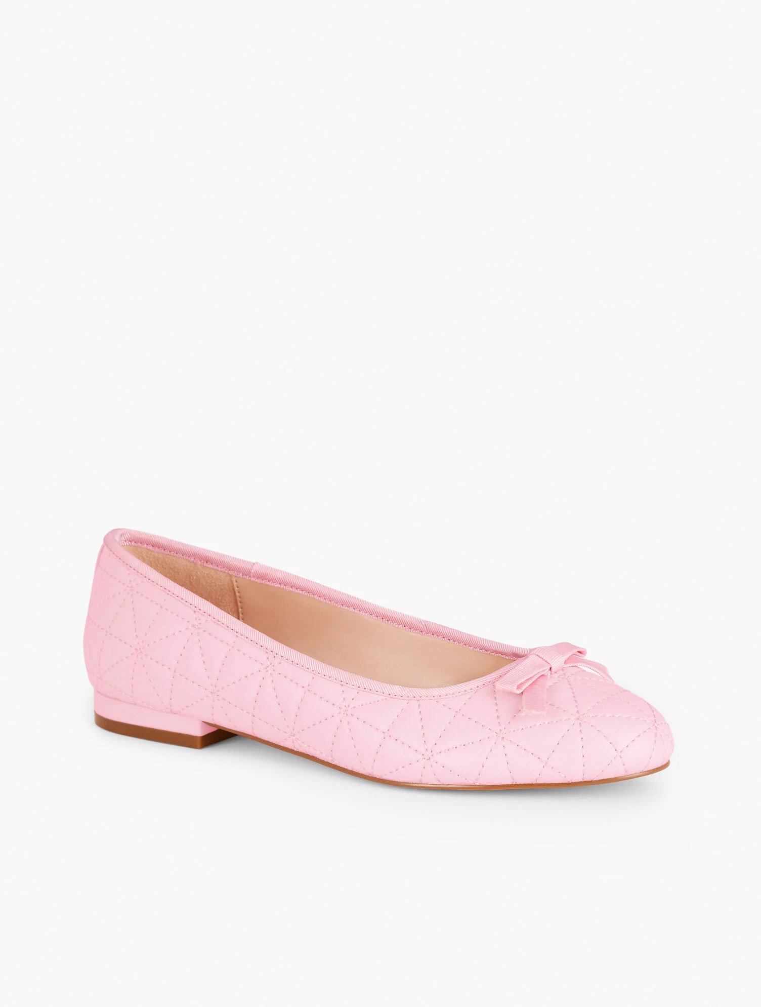 Madison Quilted Nappa Ballet Flats