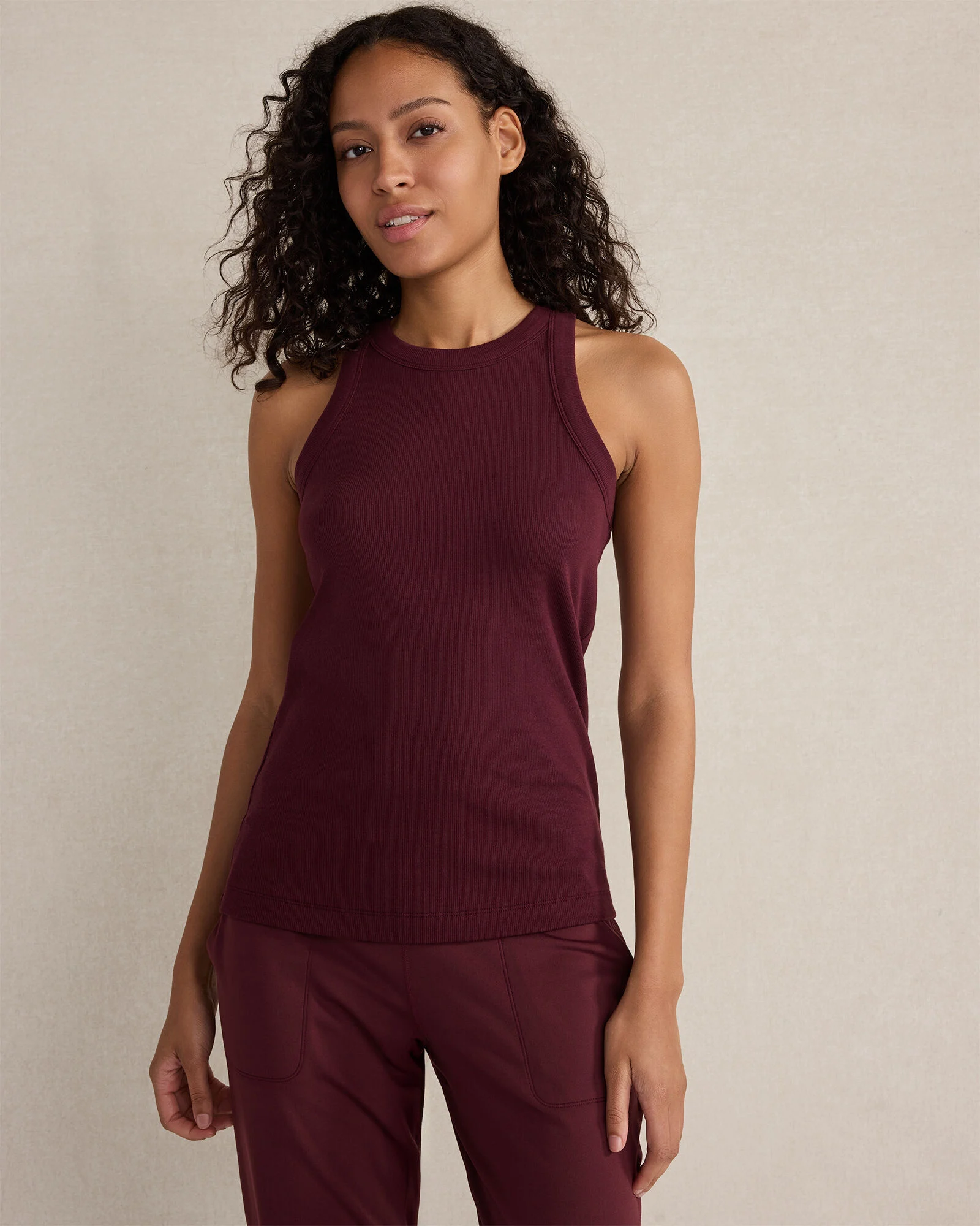 Essential Organic Cotton Racerback Tank