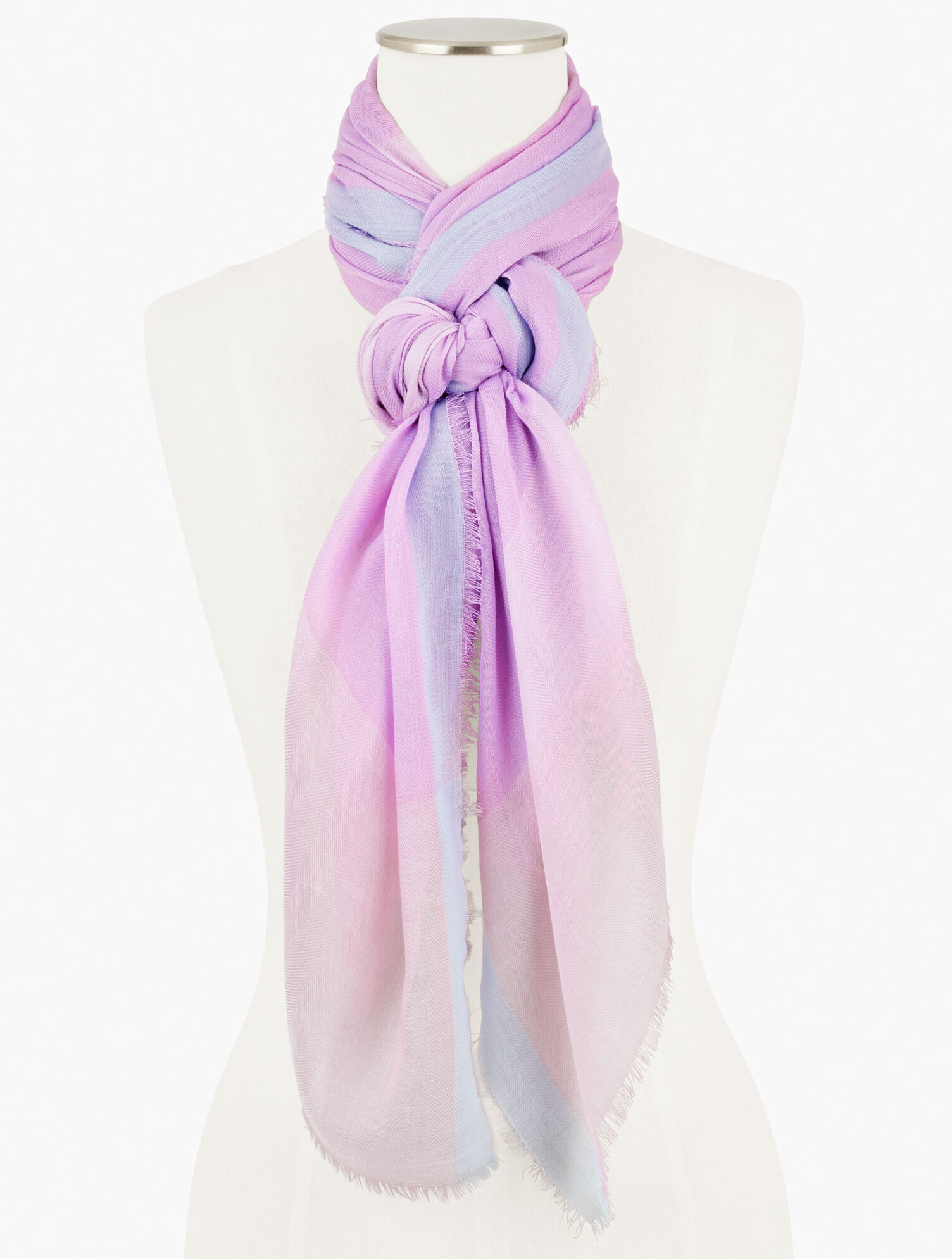 Spring Colorblock Oblong Scarf