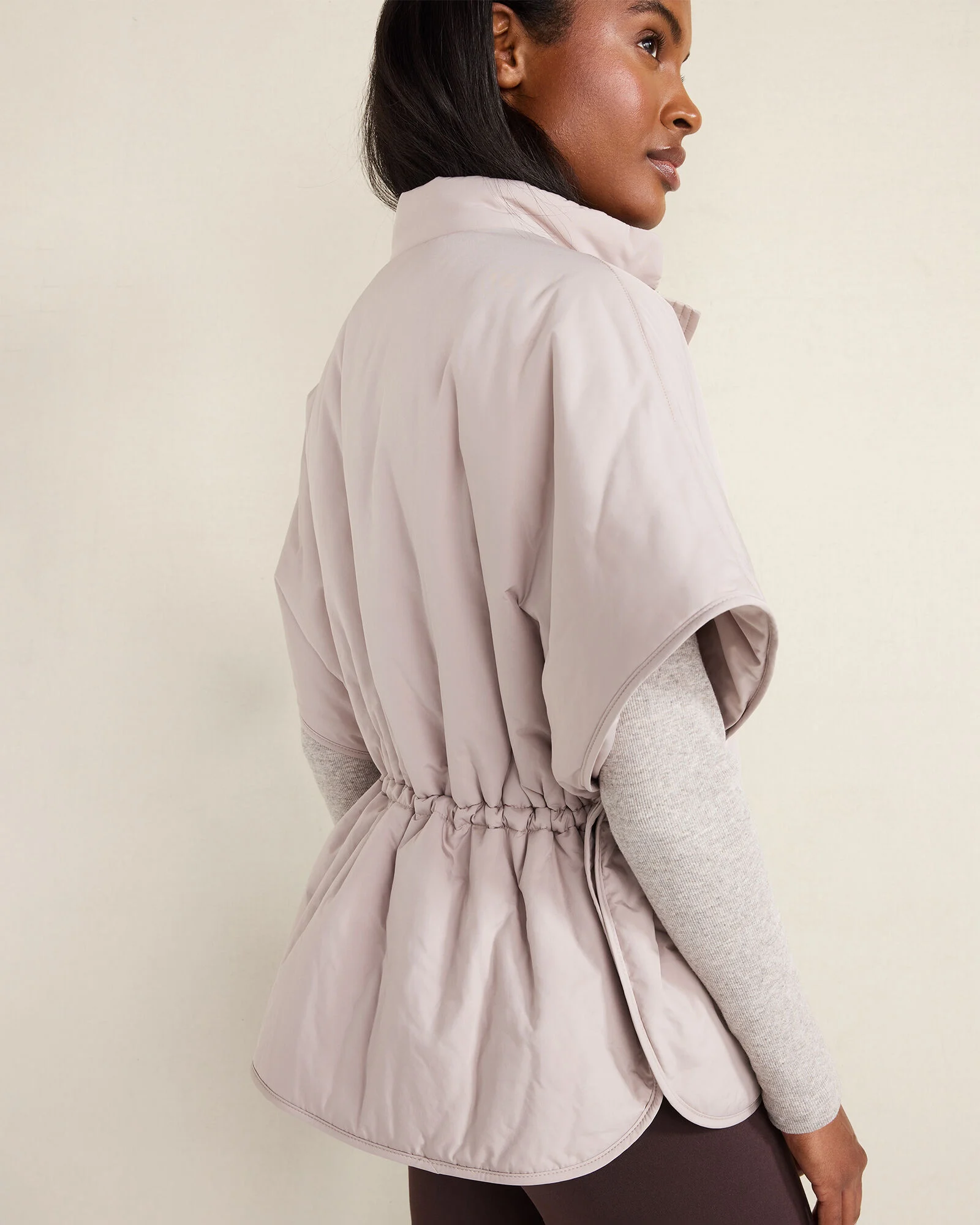 Puffer Drop Shoulder Vest