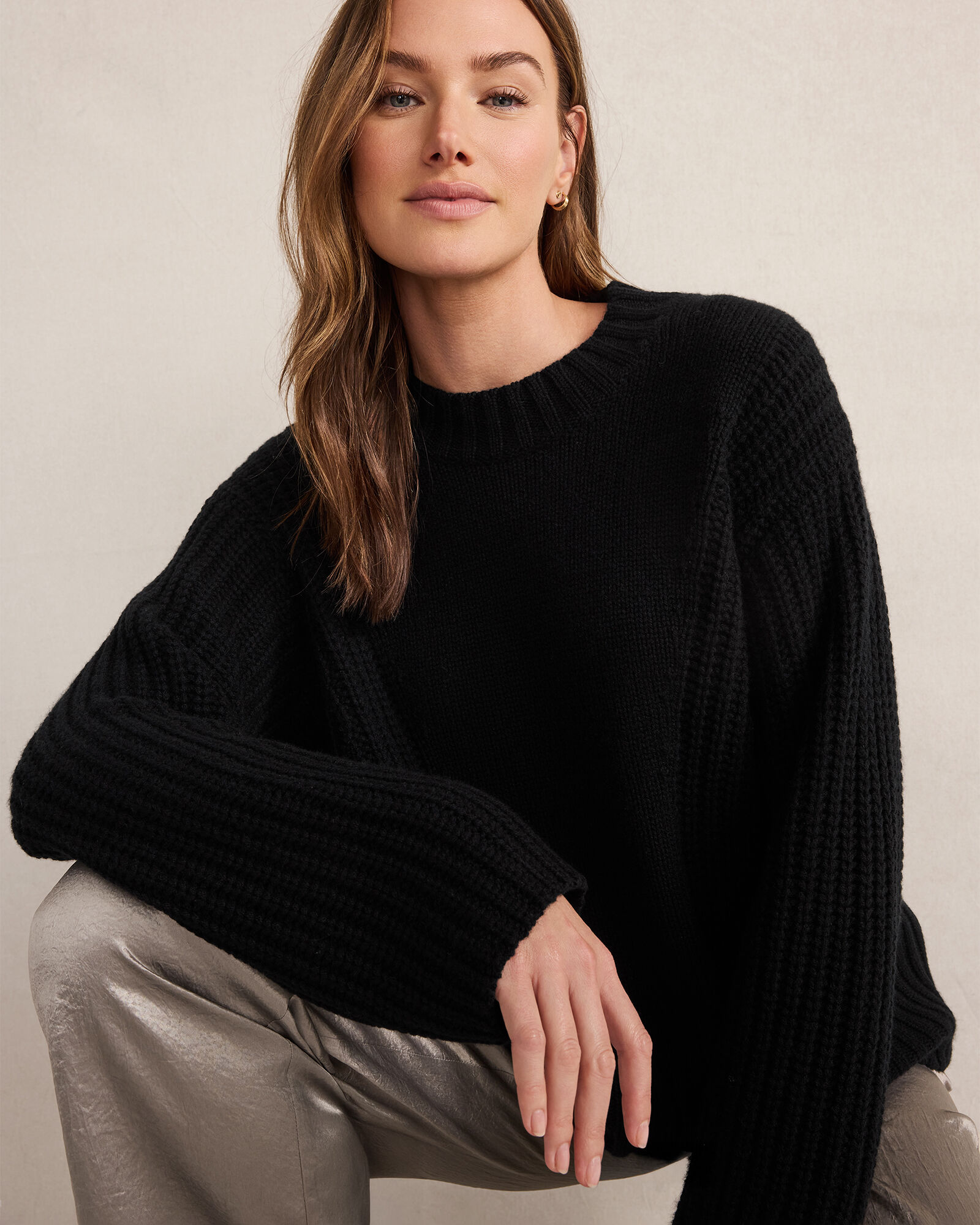 Cashmere Mockneck Sweater