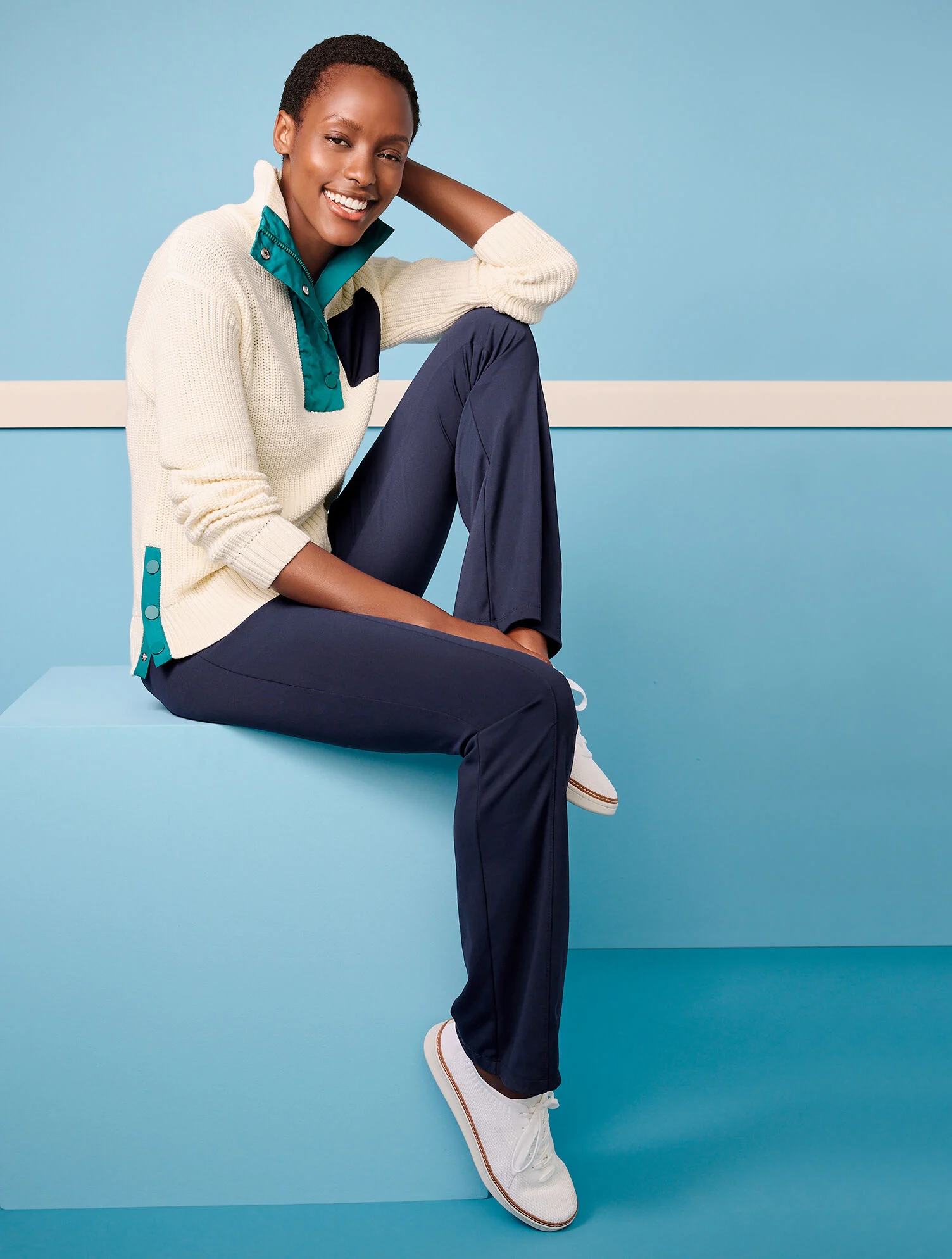 Out & About Seamed Bootcut Pants