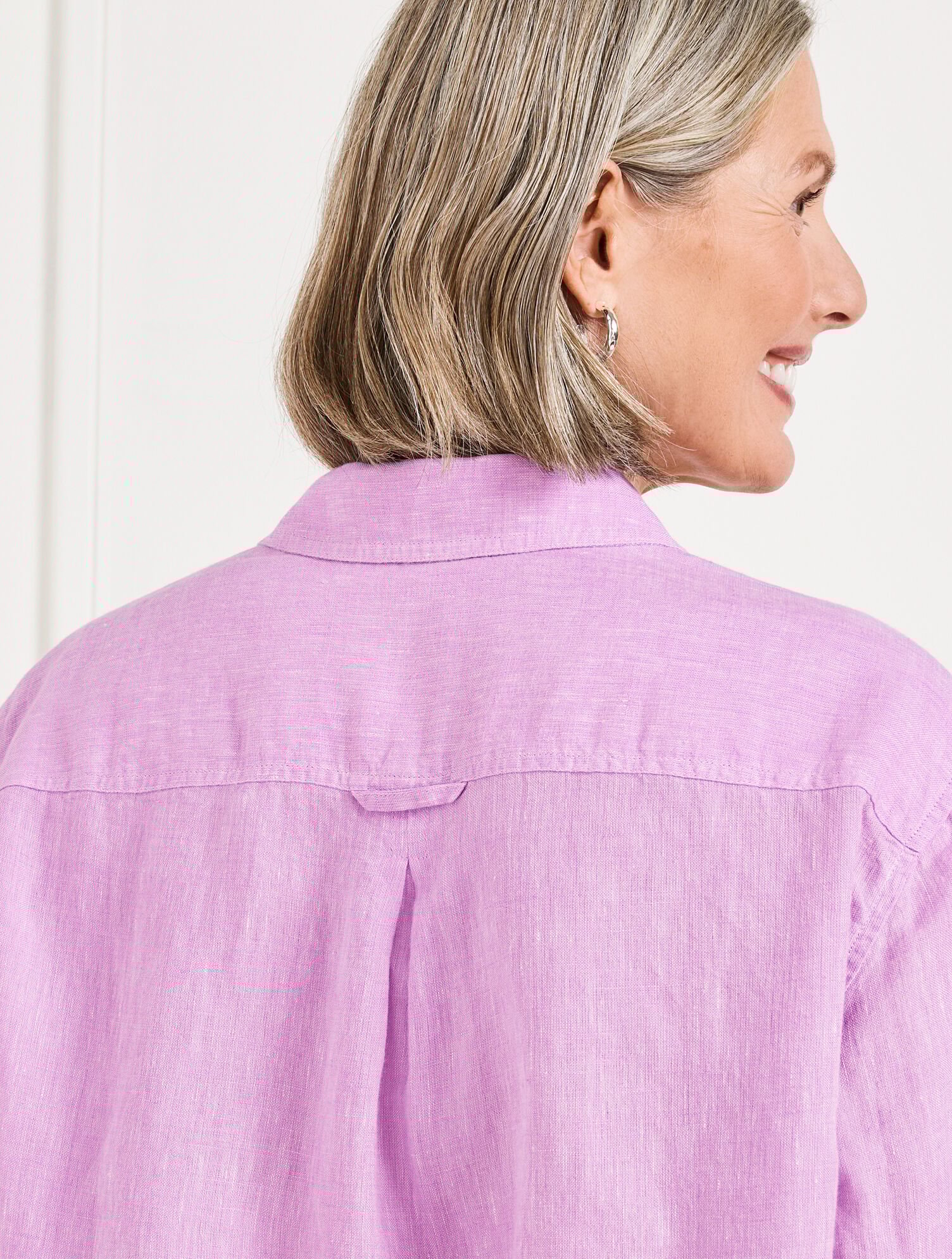 Linen Shirt - Cross Dyed