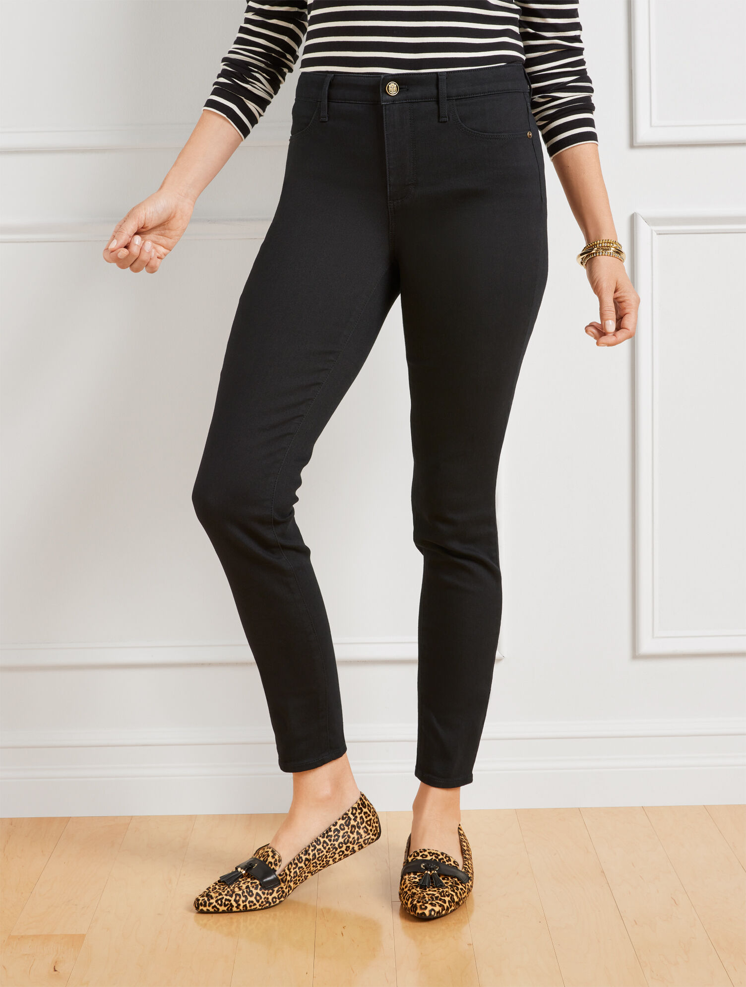 Jeggings - Black - Curvy Fit