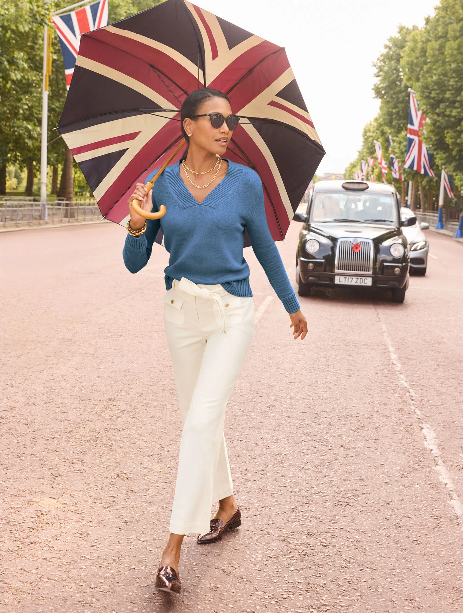 Reece Pointed Toe Loafers - Tortoiseshell Patent