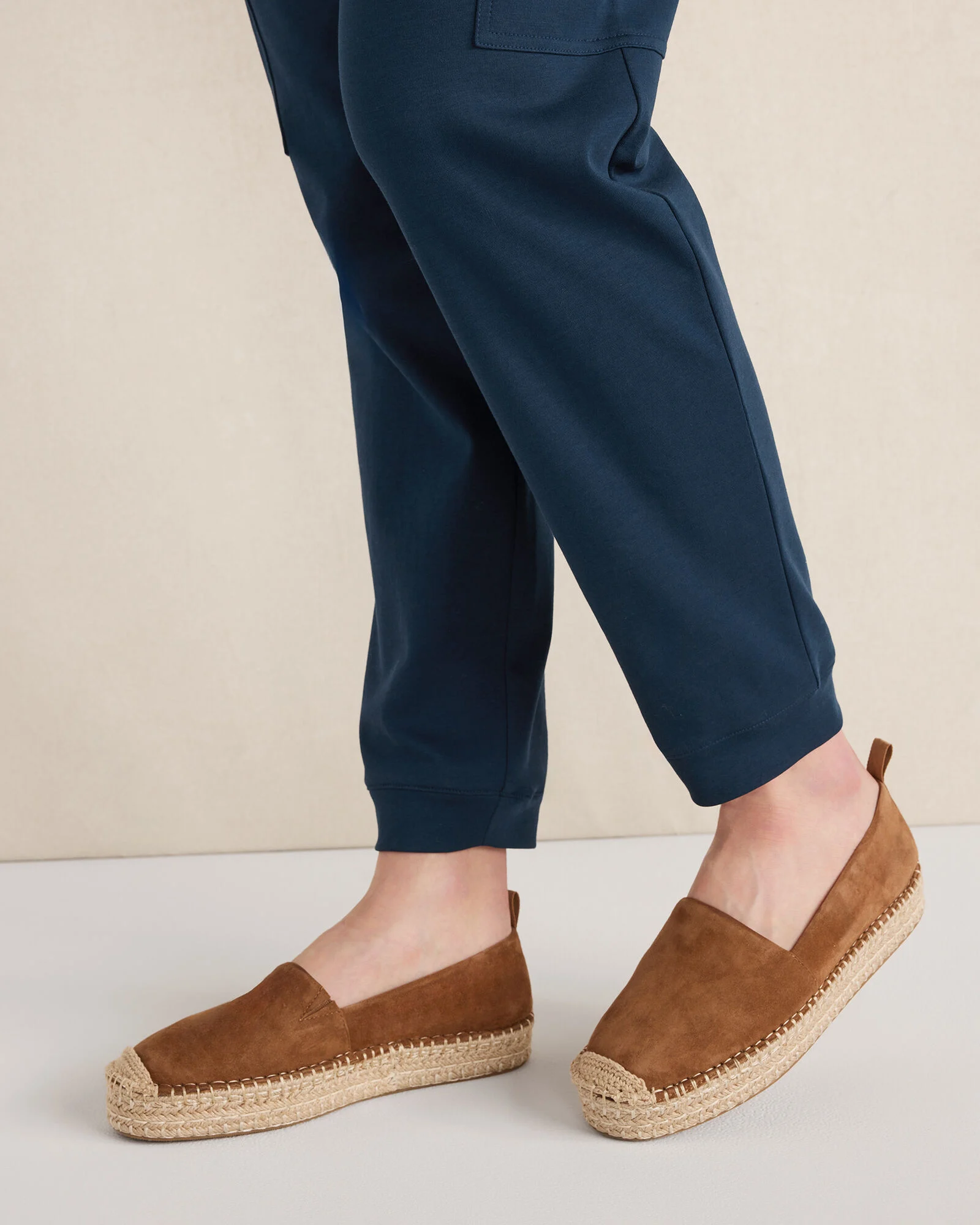 Suede Espadrilles