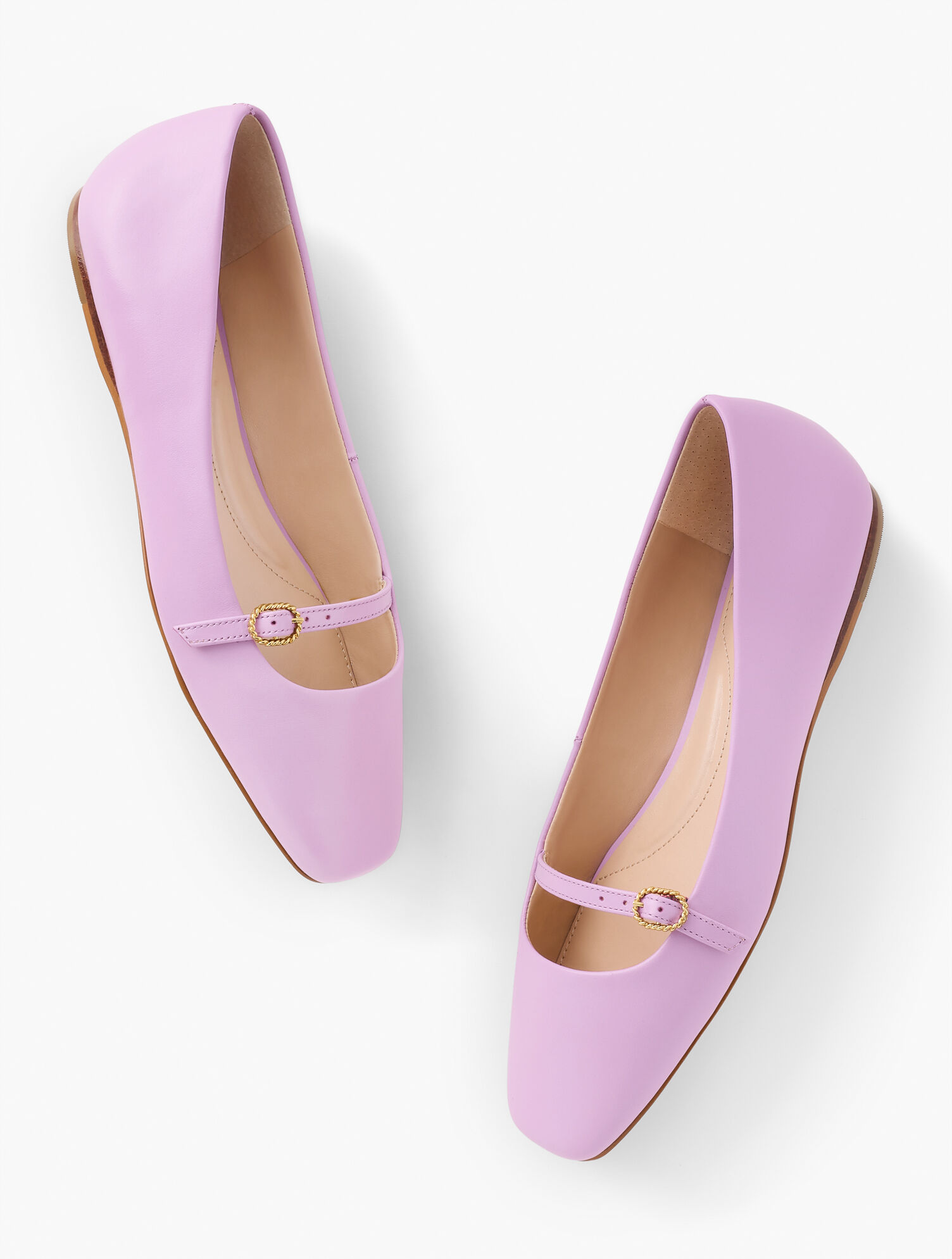 Sloan Mary Jane Nappa Flats
