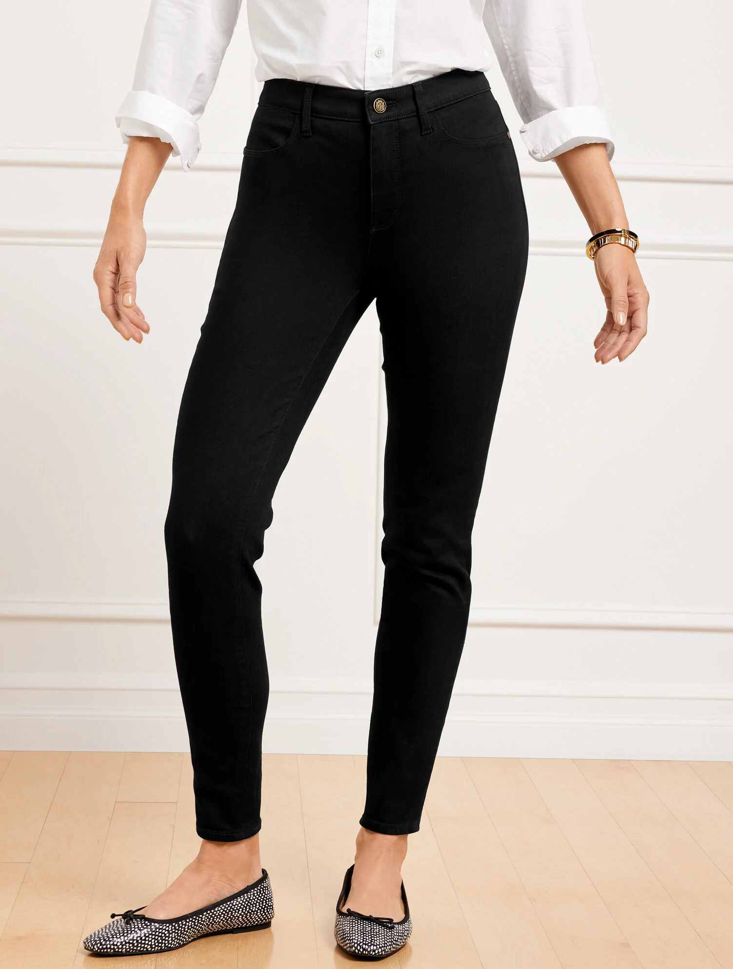 Jeggings - Black - Curvy Fit