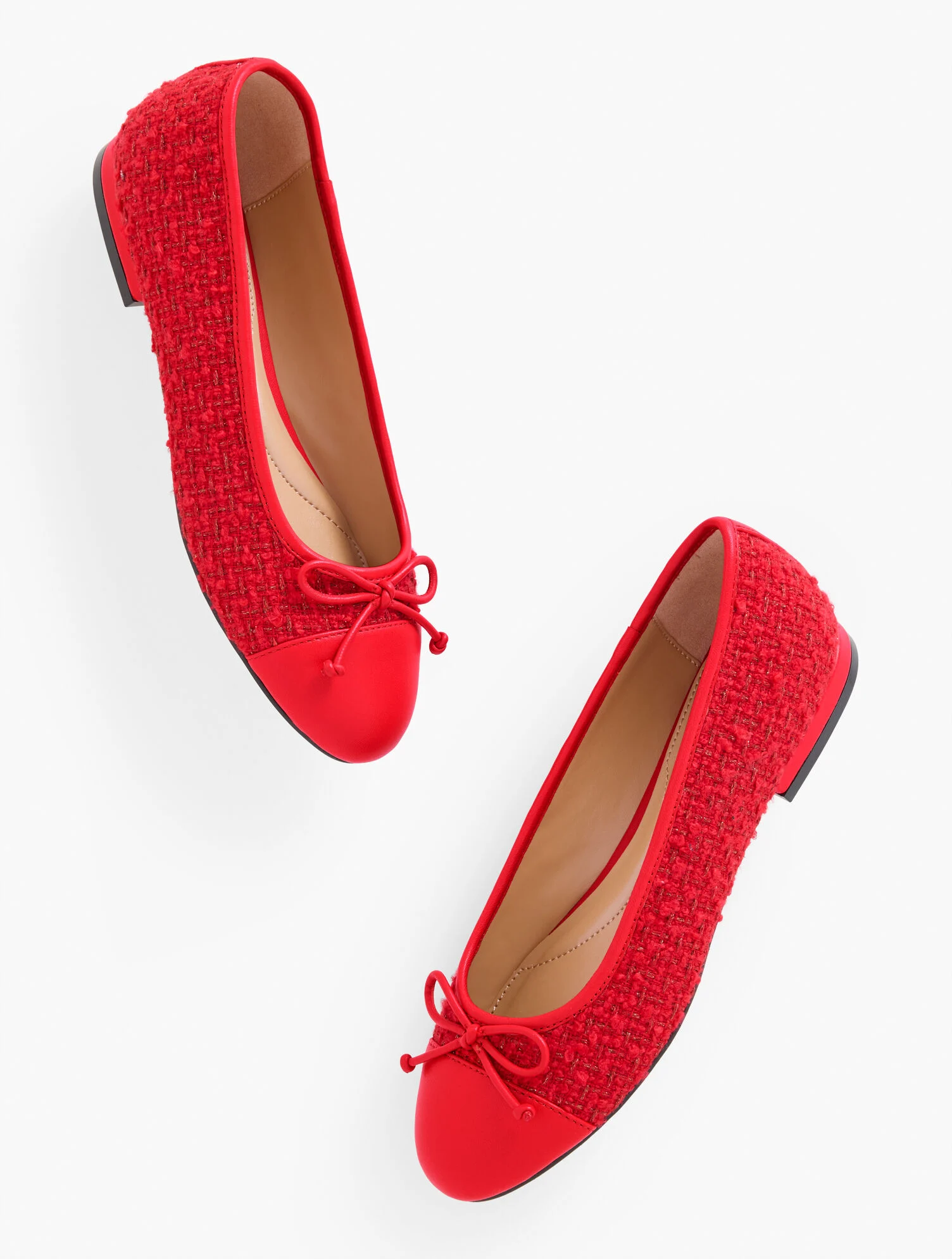 Madison Ballet Flats – Garden Tweed