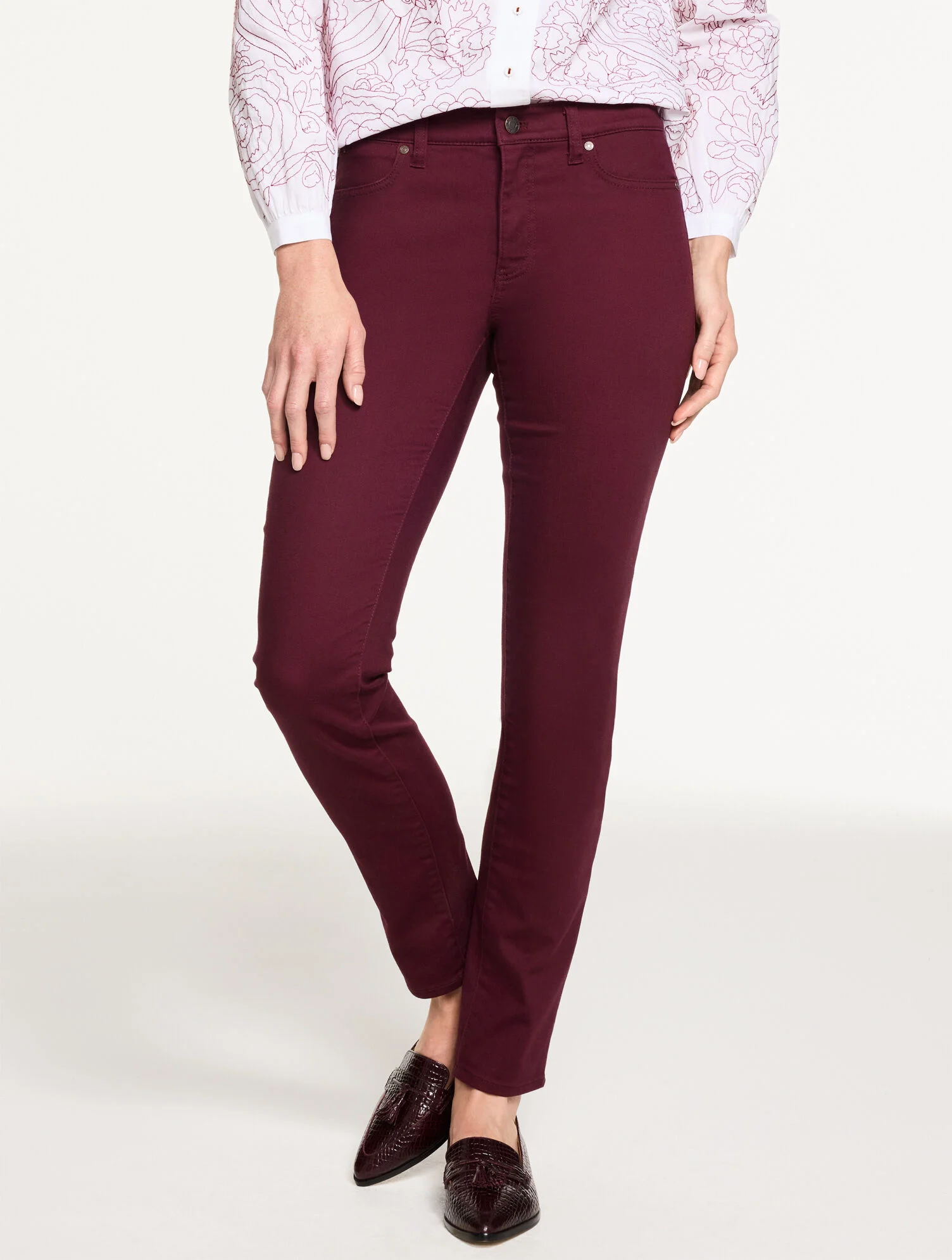 Slim Ankle Jeans - Solids